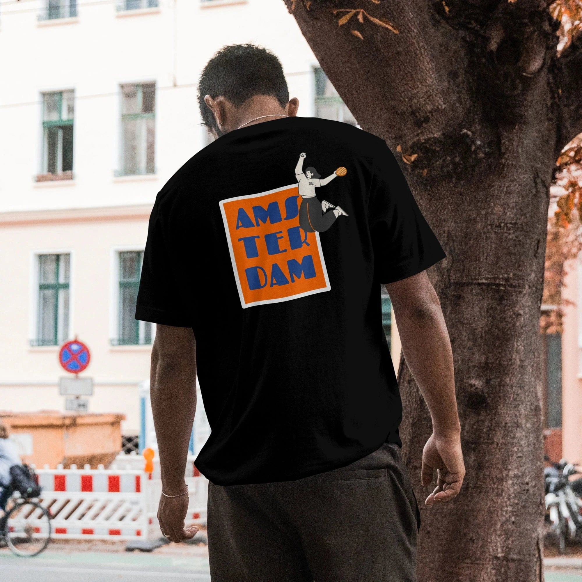 T-Shirt Amsterdam Stroopwafel T-Shirt