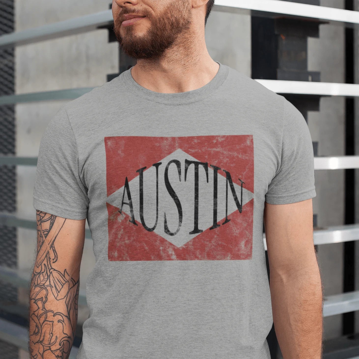 T-Shirt Athletic Heather / XS Austin T-Shirt