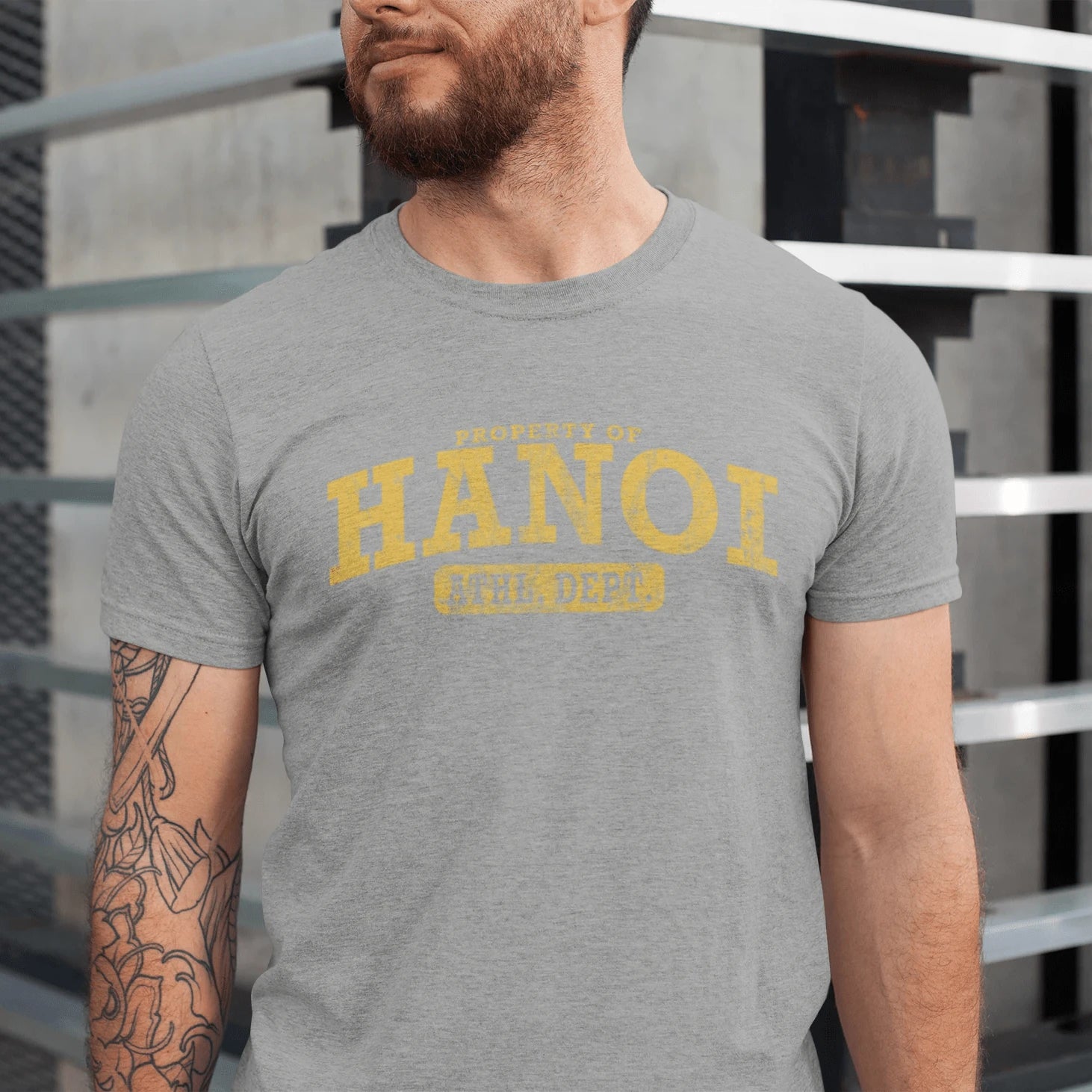 T-Shirt Athletic Heather / XS Hanoi Athletic Department T-Shirt
