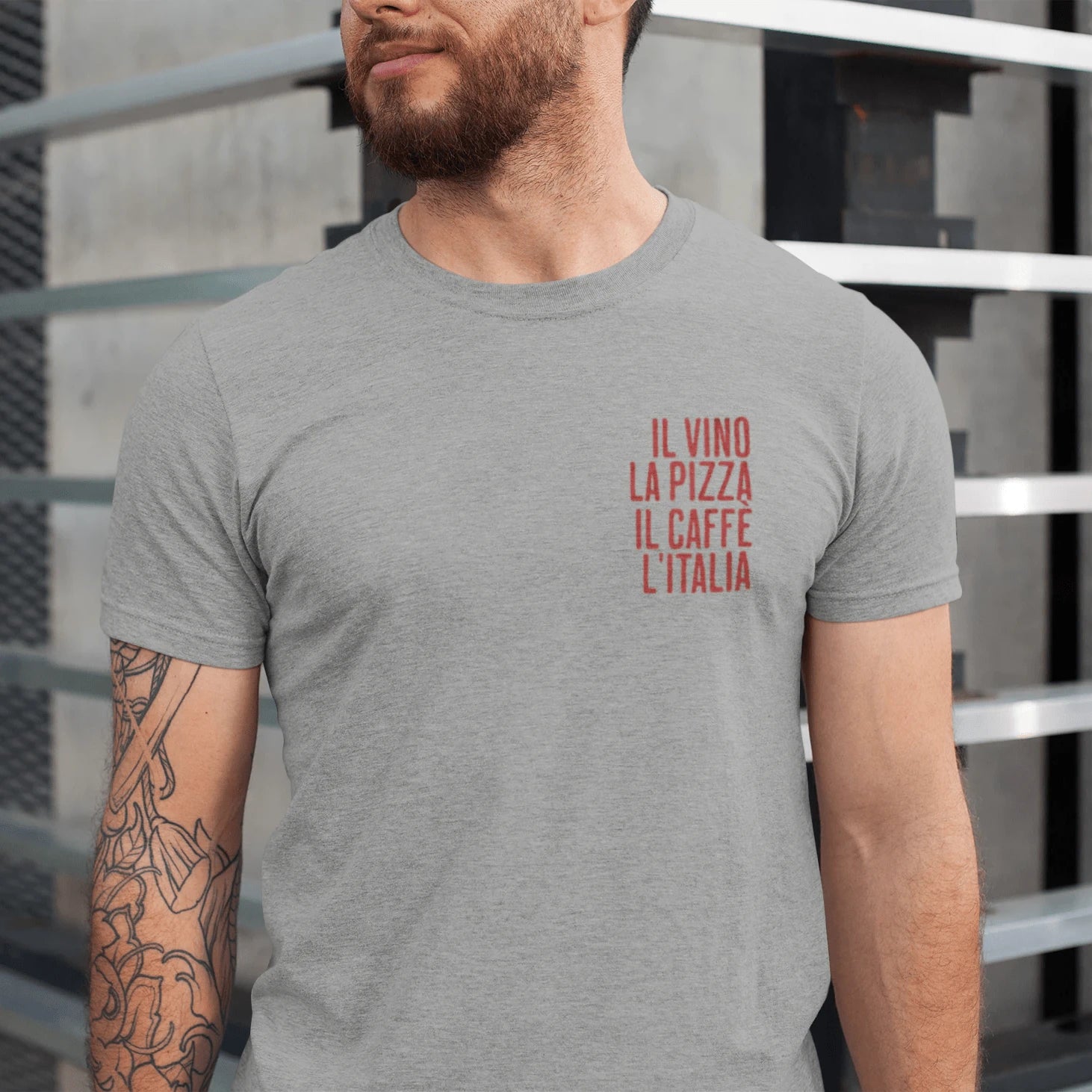 T-Shirt Athletic Heather / XS L'Italia T-Shirt
