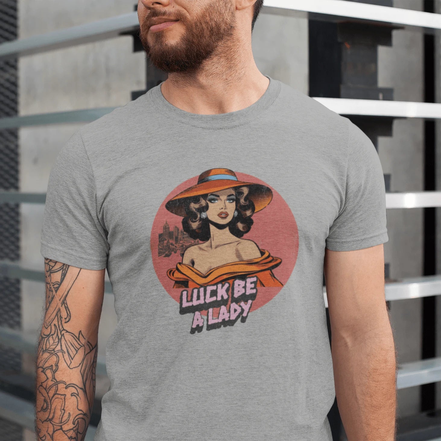 T-Shirt Athletic Heather / XS Lucky Vegas T-Shirt