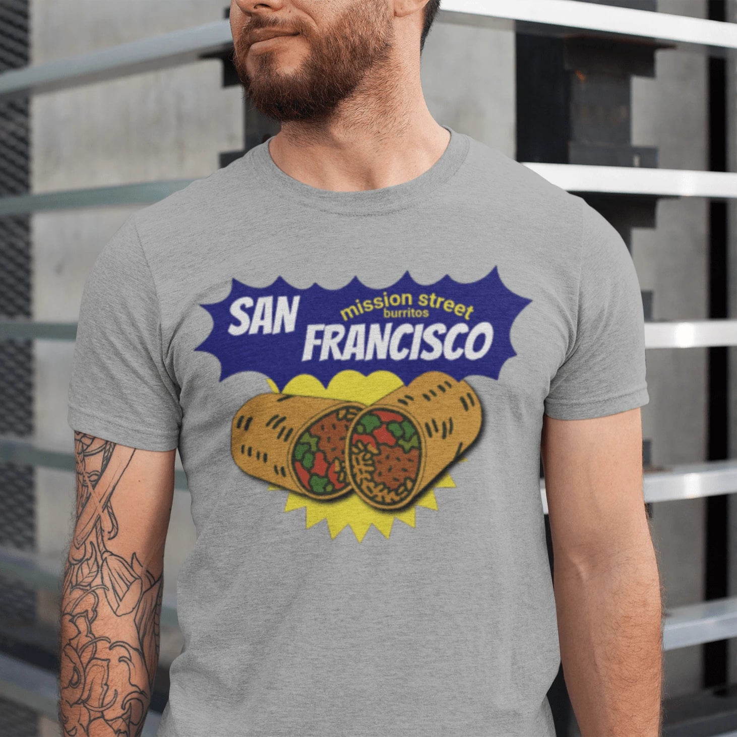 T-Shirt Athletic Heather / XS San Francisco Mission T-Shirt