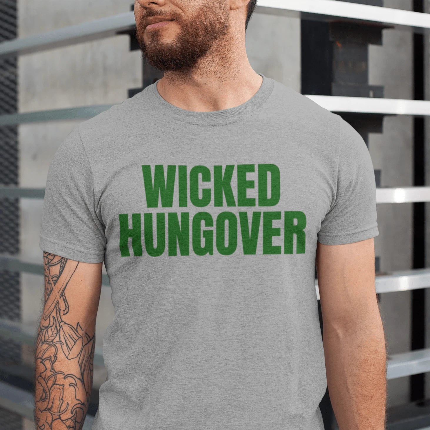 T-Shirt Athletic Heather / XS Wicked Hungover T-Shirt