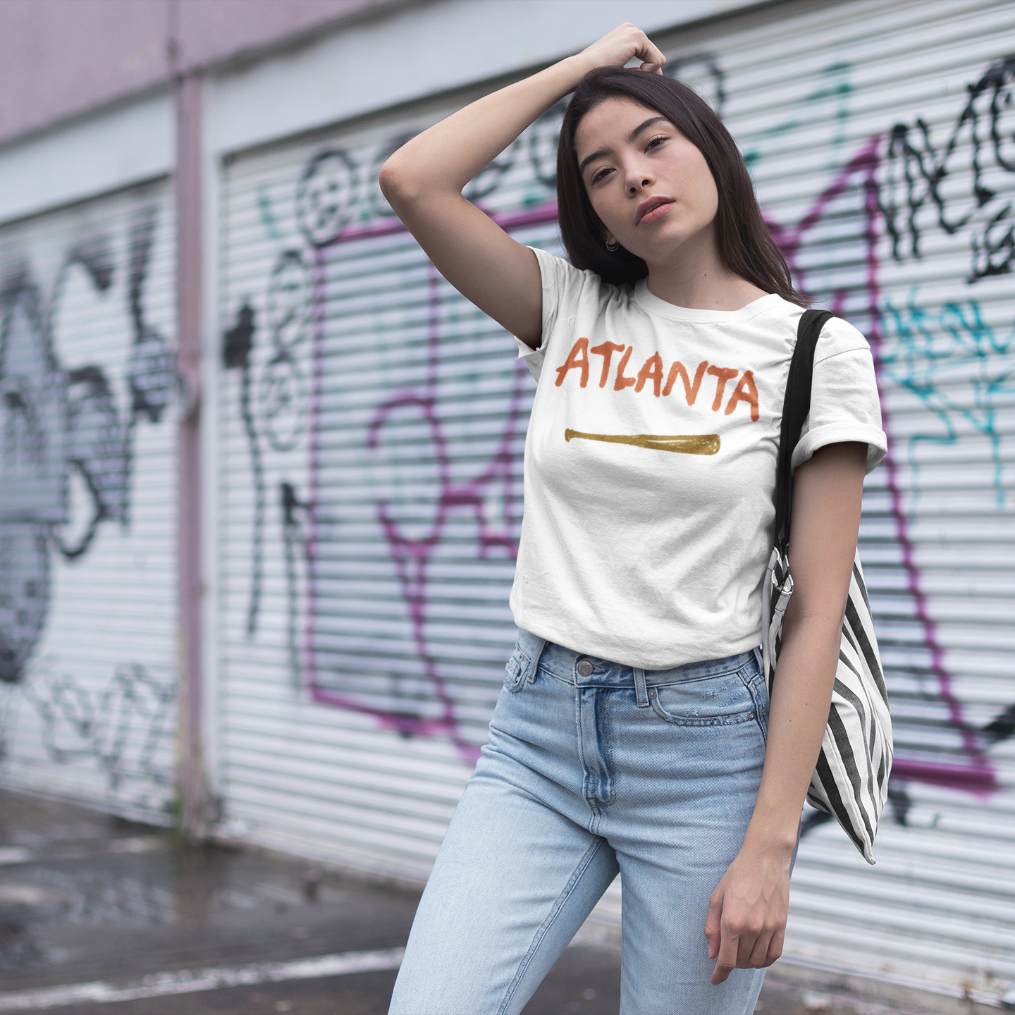 T-Shirt Atlanta Baseball Bat T-Shirt