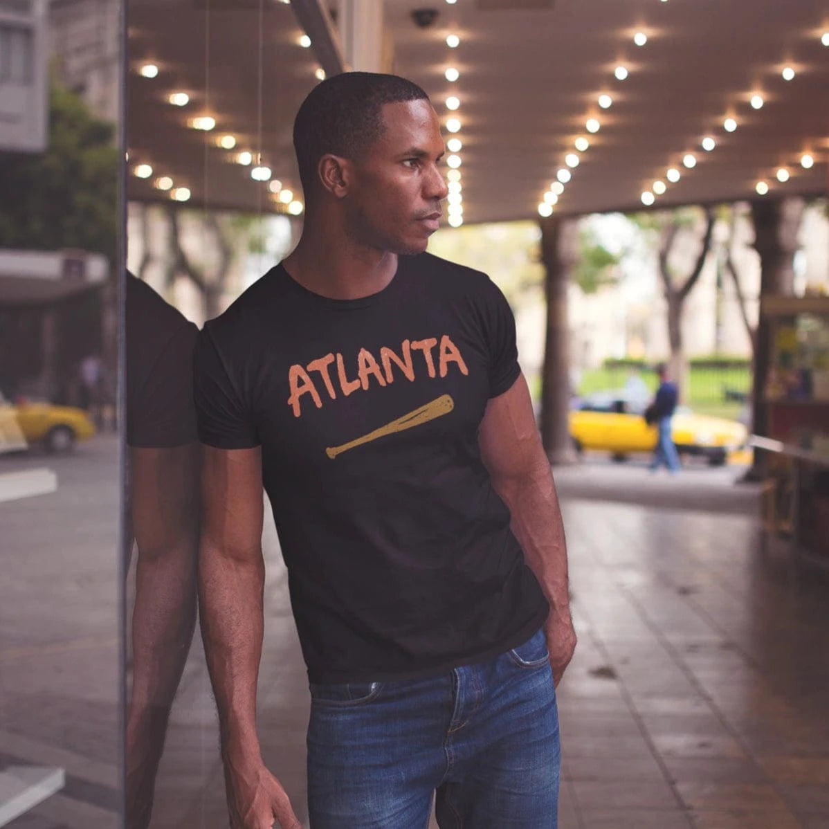T-Shirt Atlanta Baseball Bat T-Shirt