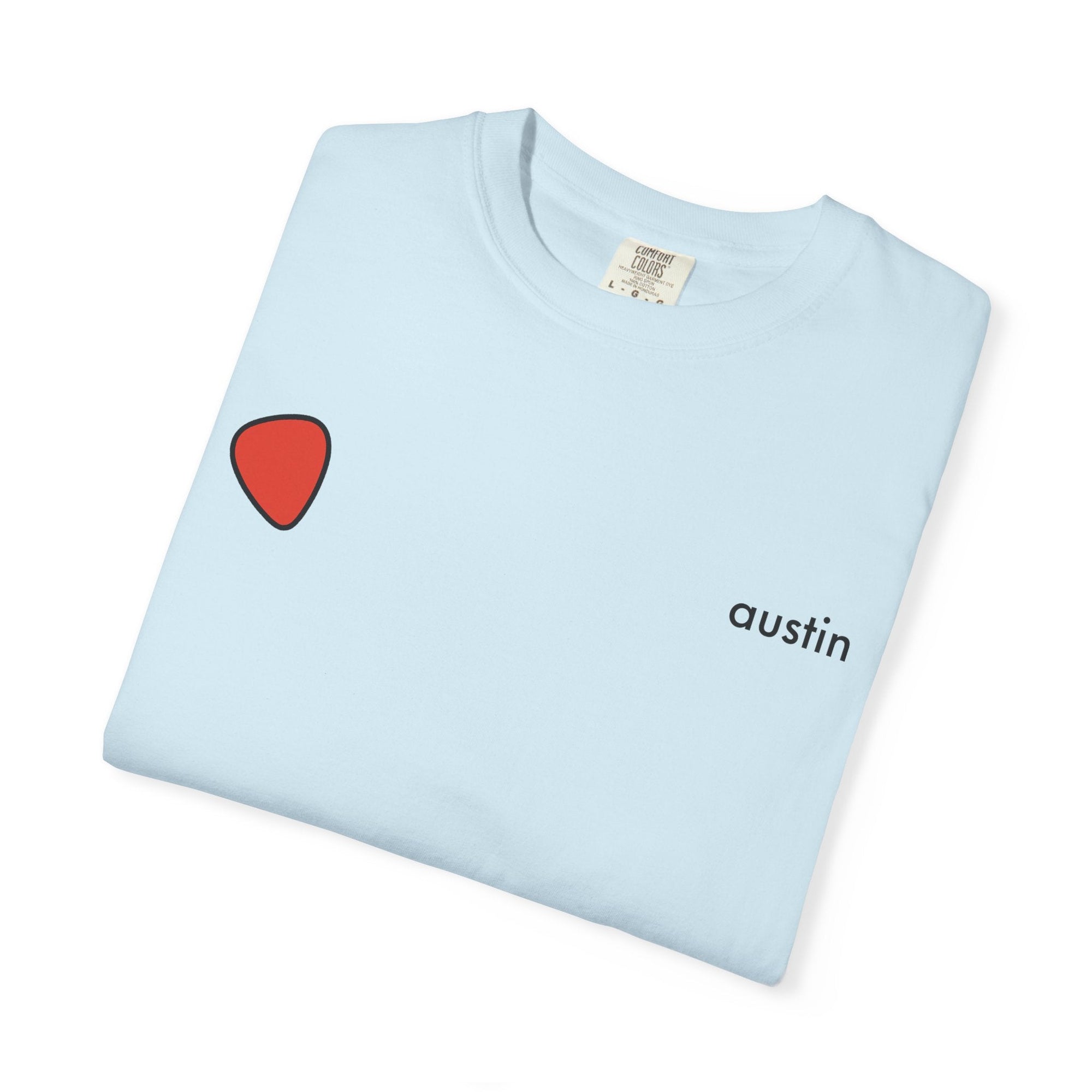T-Shirt Austin Guitar Pick T-Shirt