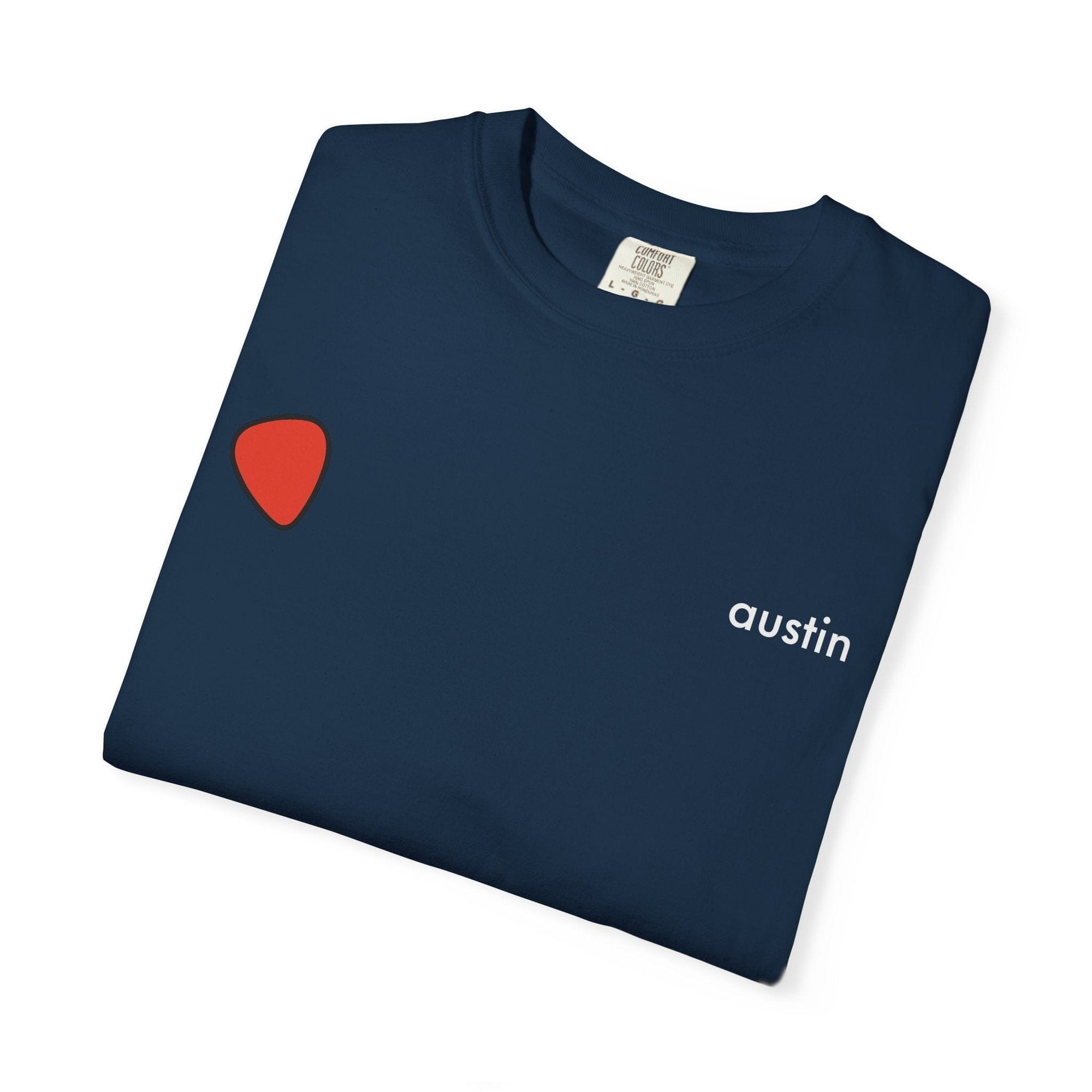 T-Shirt Austin Guitar Pick T-Shirt