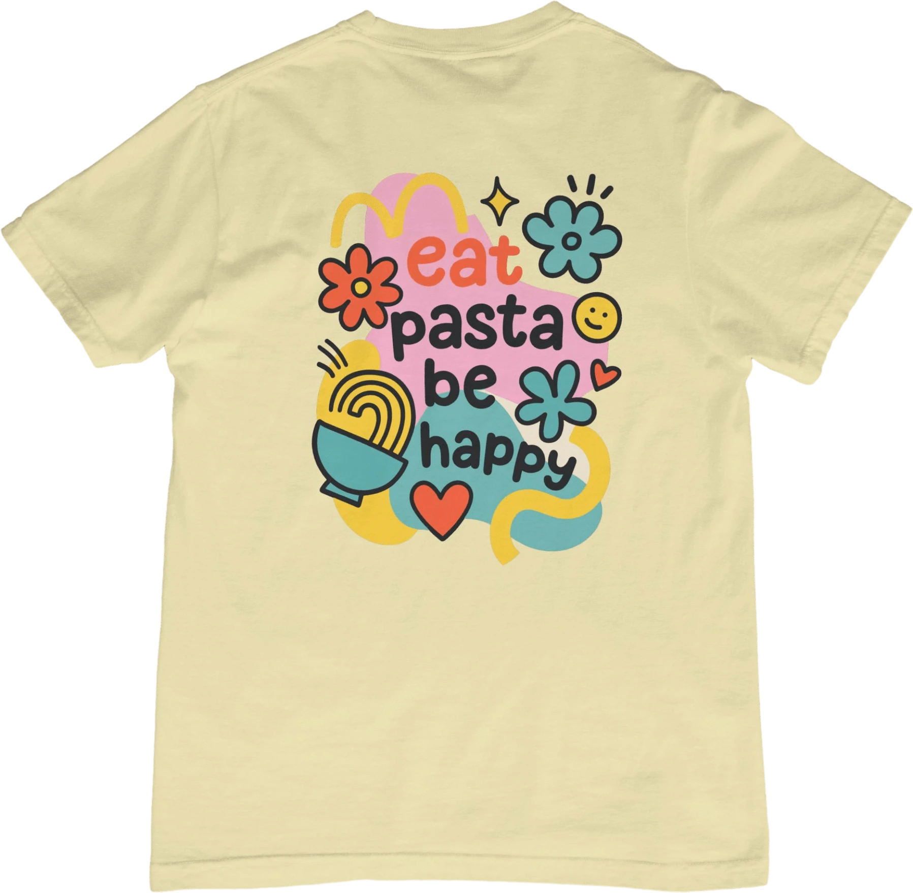 T-Shirt Banana / S Italy Eat Pasta T-Shirt