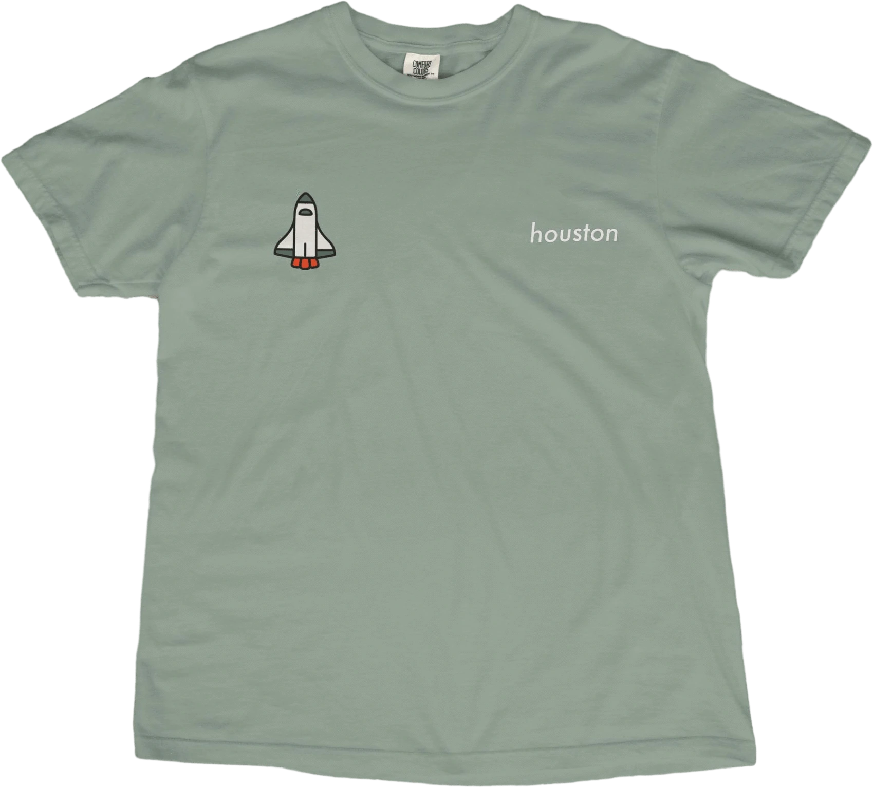 T-Shirt Bay / S Houston Space Shuttle T-Shirt