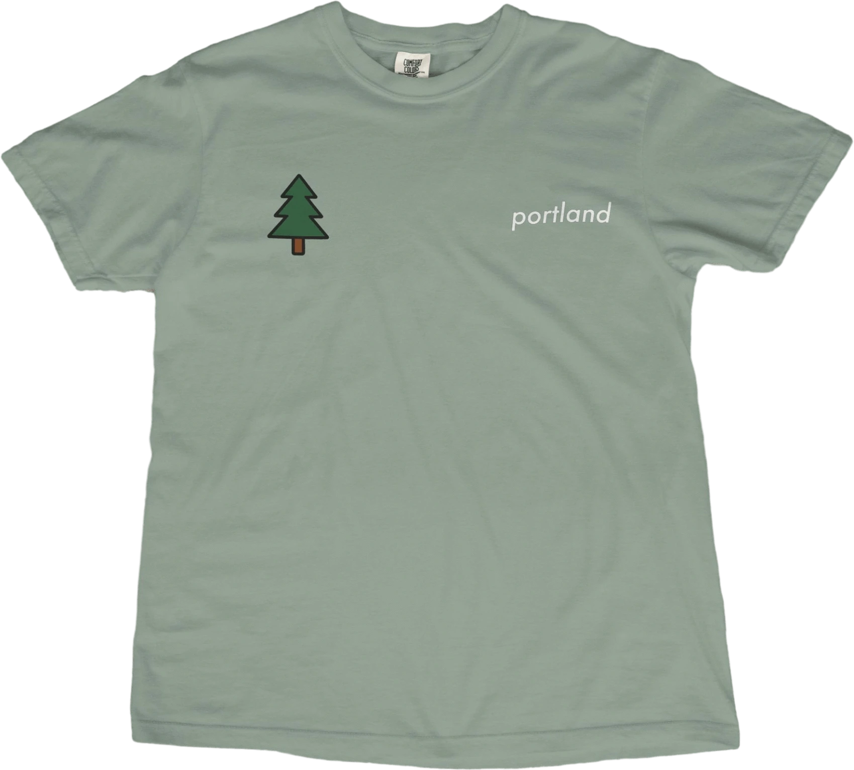 T-Shirt Bay / S Portland Pine Tree T-Shirt