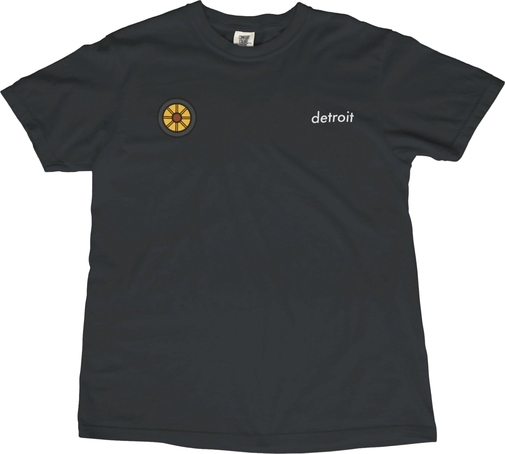 T-Shirt Black / S Detroit Wheel T-Shirt