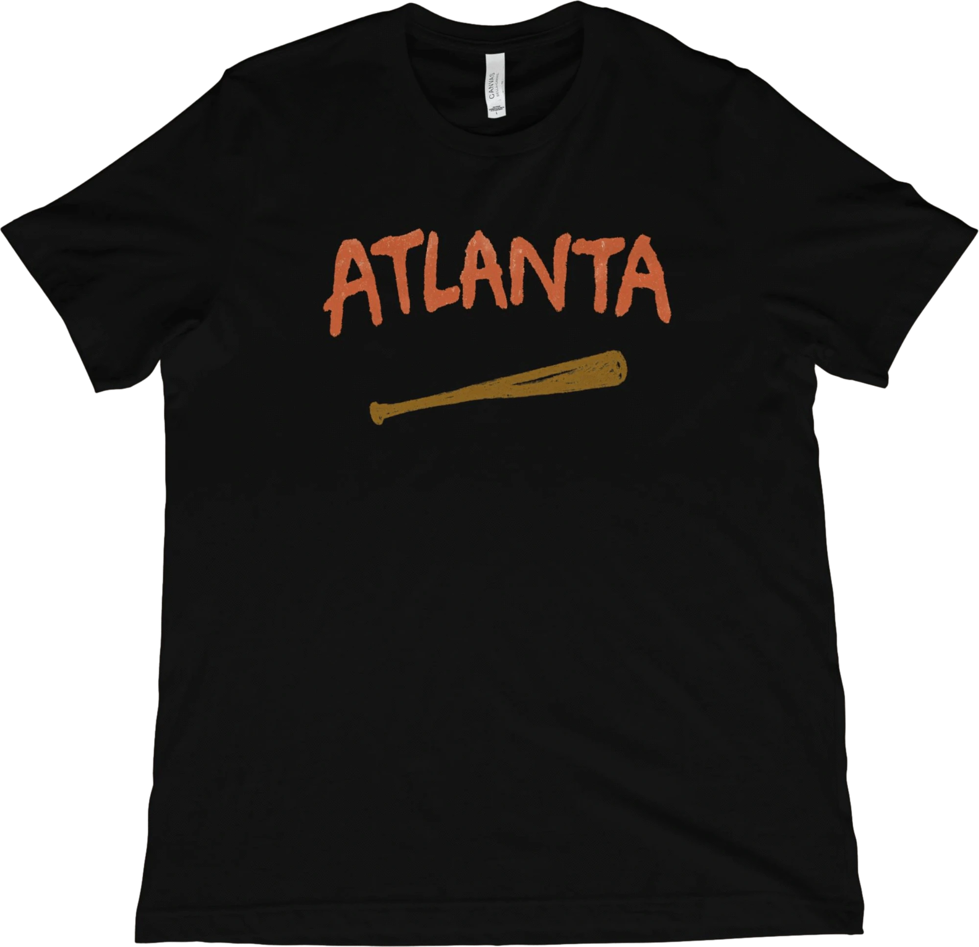T-Shirt Black / XS Atlanta Baseball Bat T-Shirt