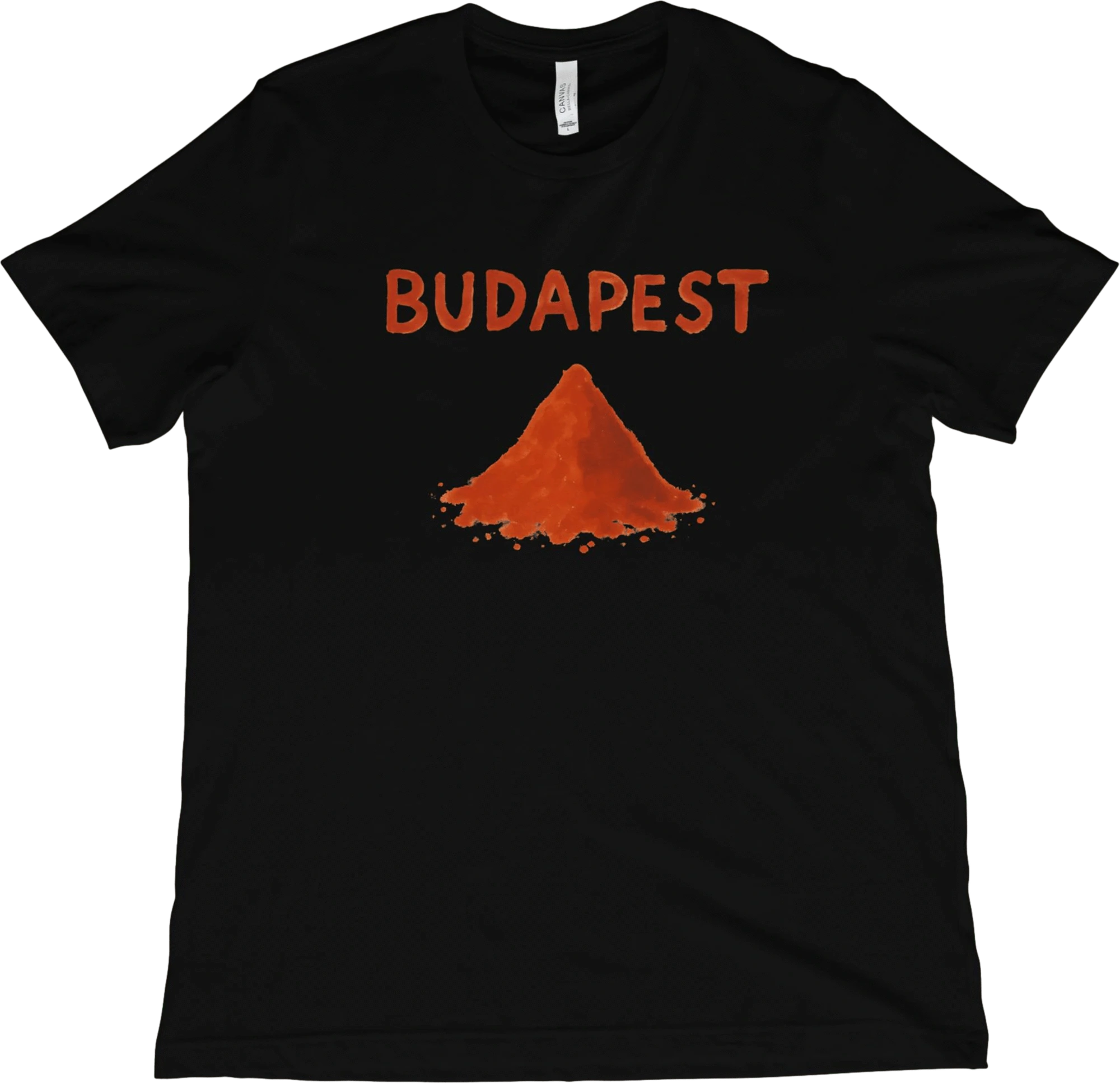 T-Shirt Black / XS Budapest Hungary Paprika T-Shirt