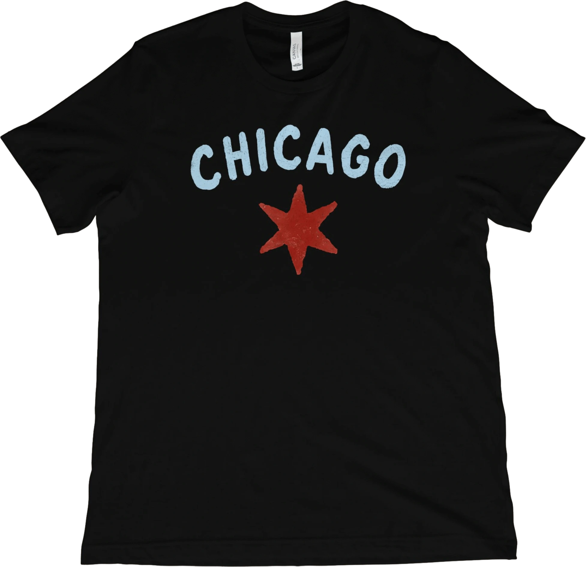 T-Shirt Black / XS Chicago Star T-Shirt