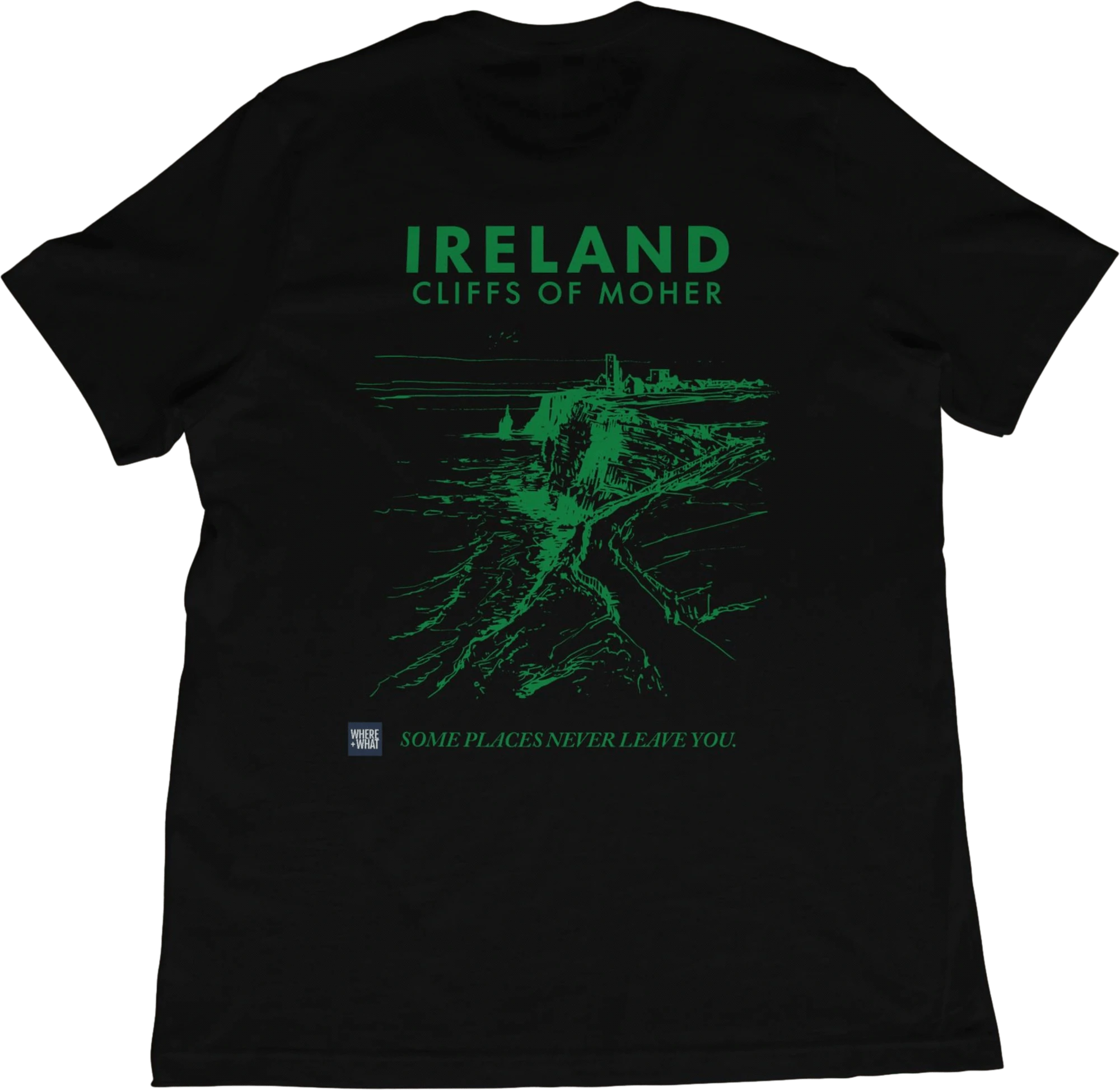 T-Shirt Black / XS Cliffs of Moher Ireland T-Shirt