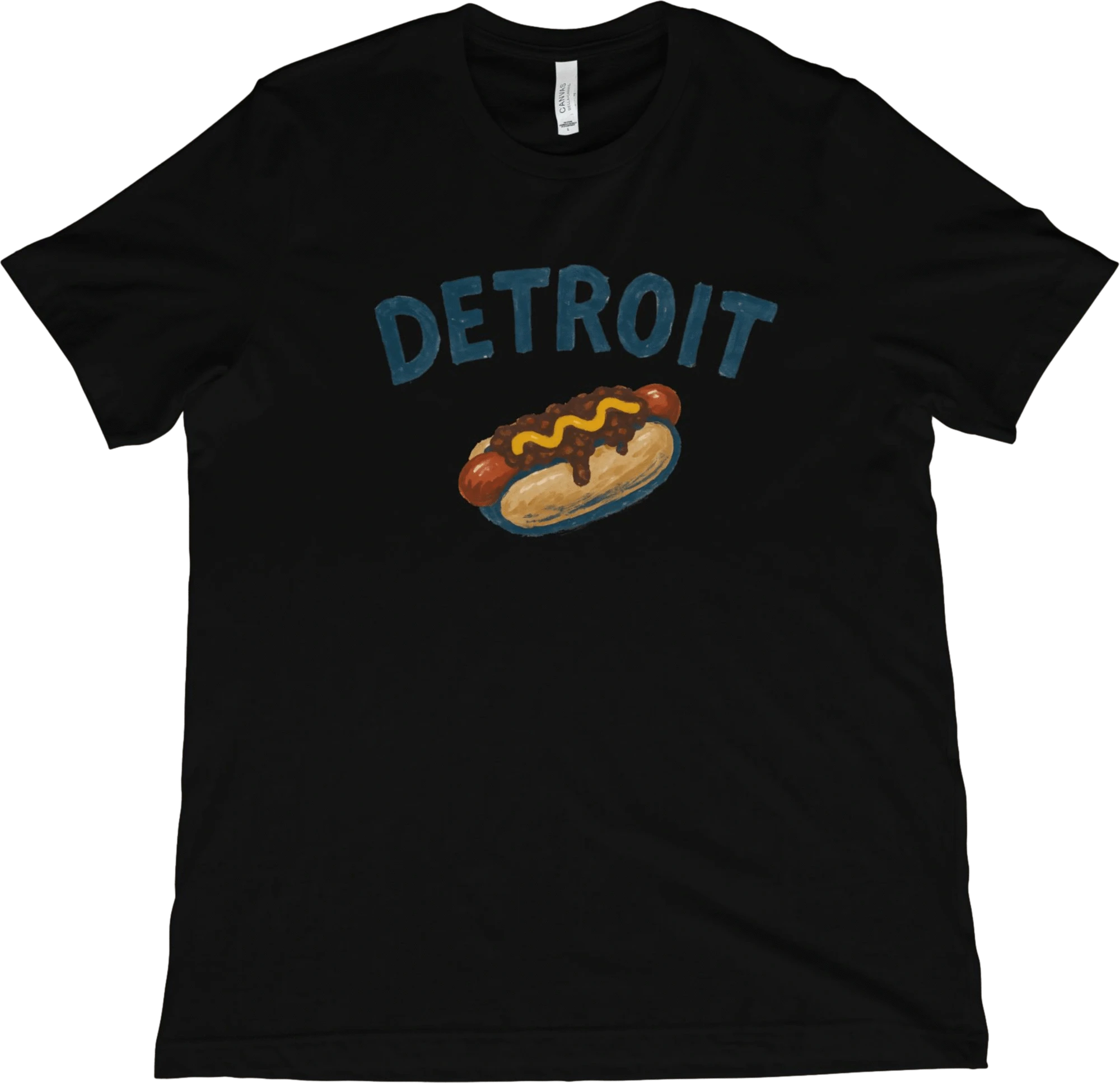 T-Shirt Black / XS Detroit Coney Dog T-Shirt
