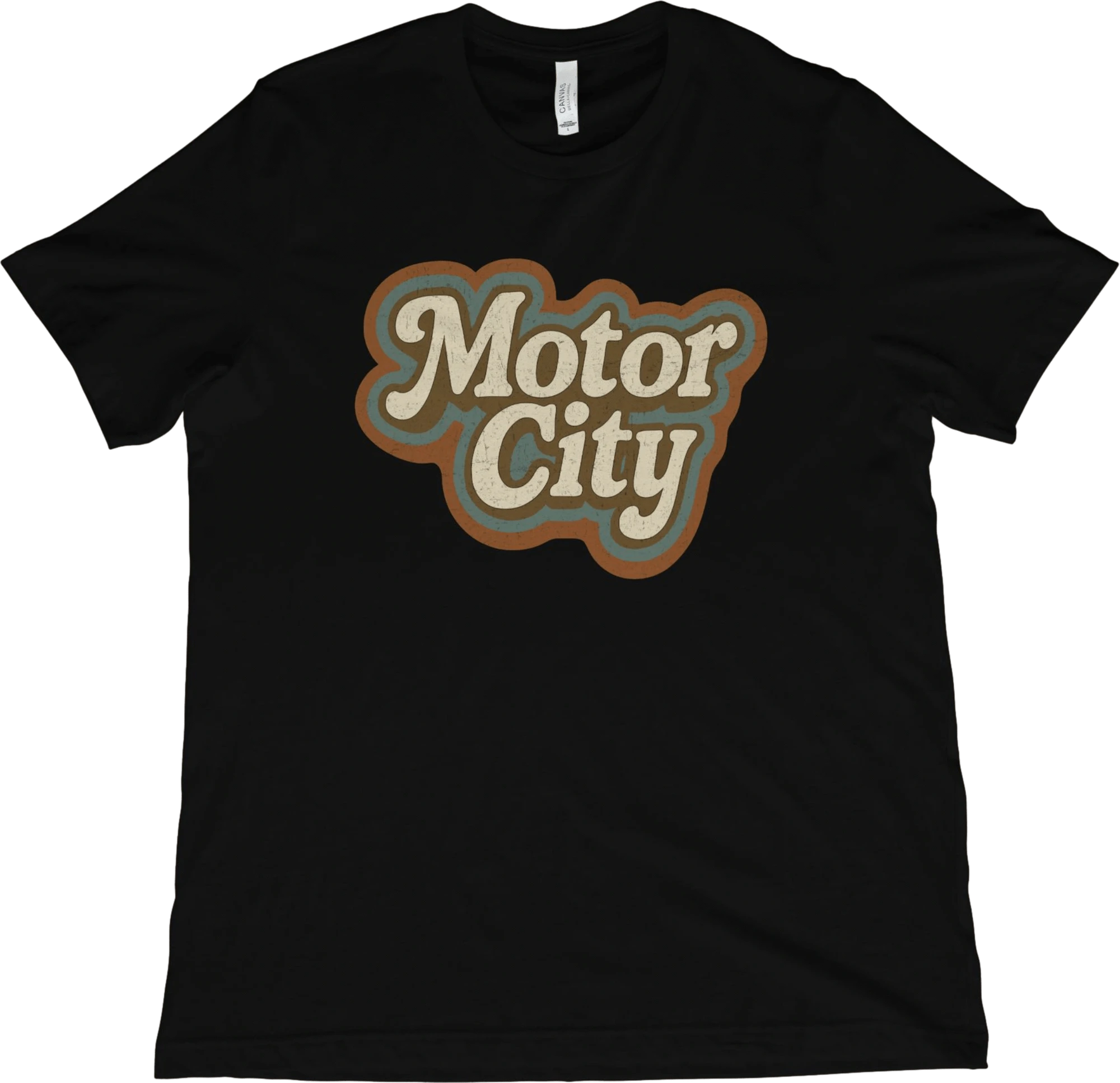 T-Shirt Black / XS Detroit Motor City T-Shirt