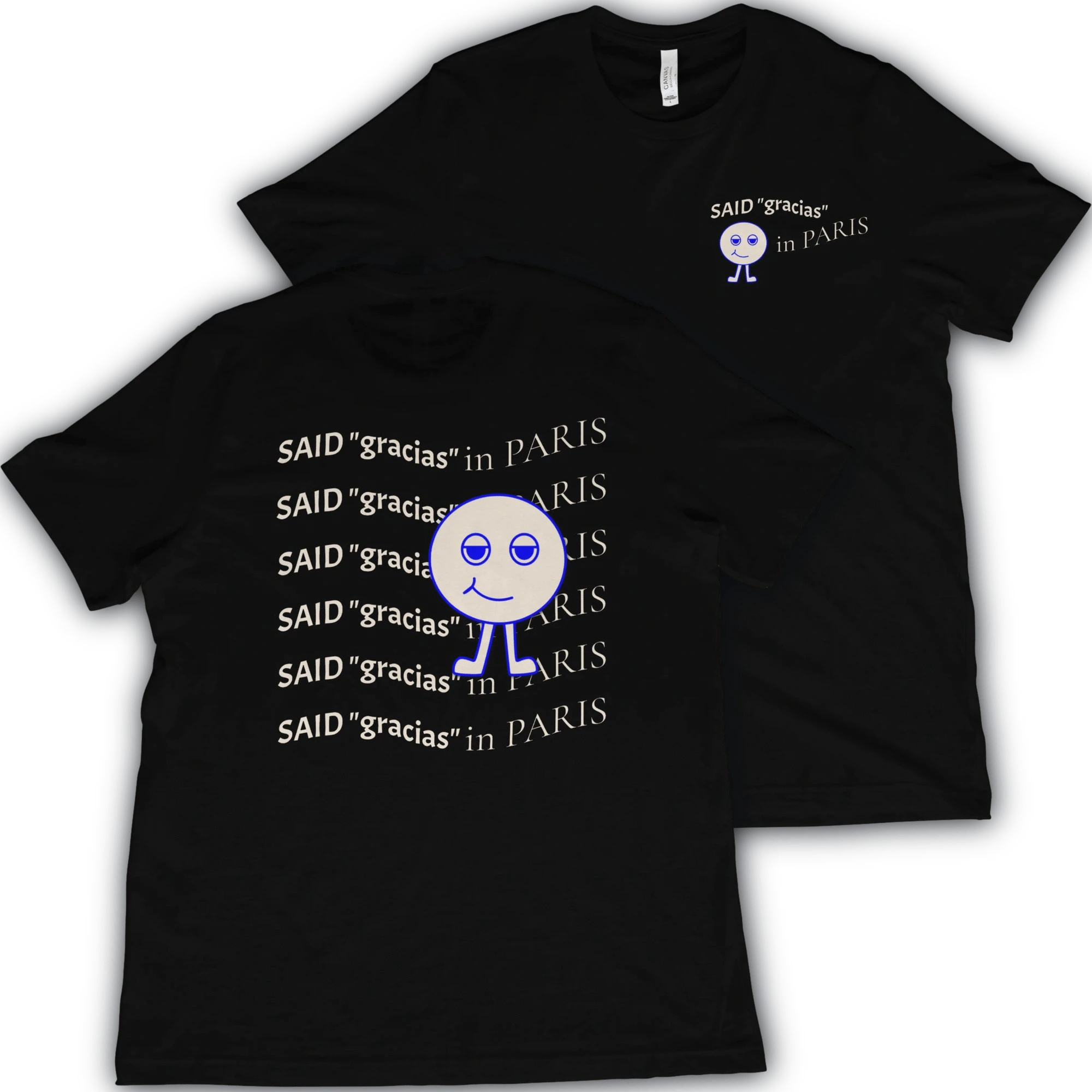 T-Shirt Black / XS Gracias in Paris T-Shirt