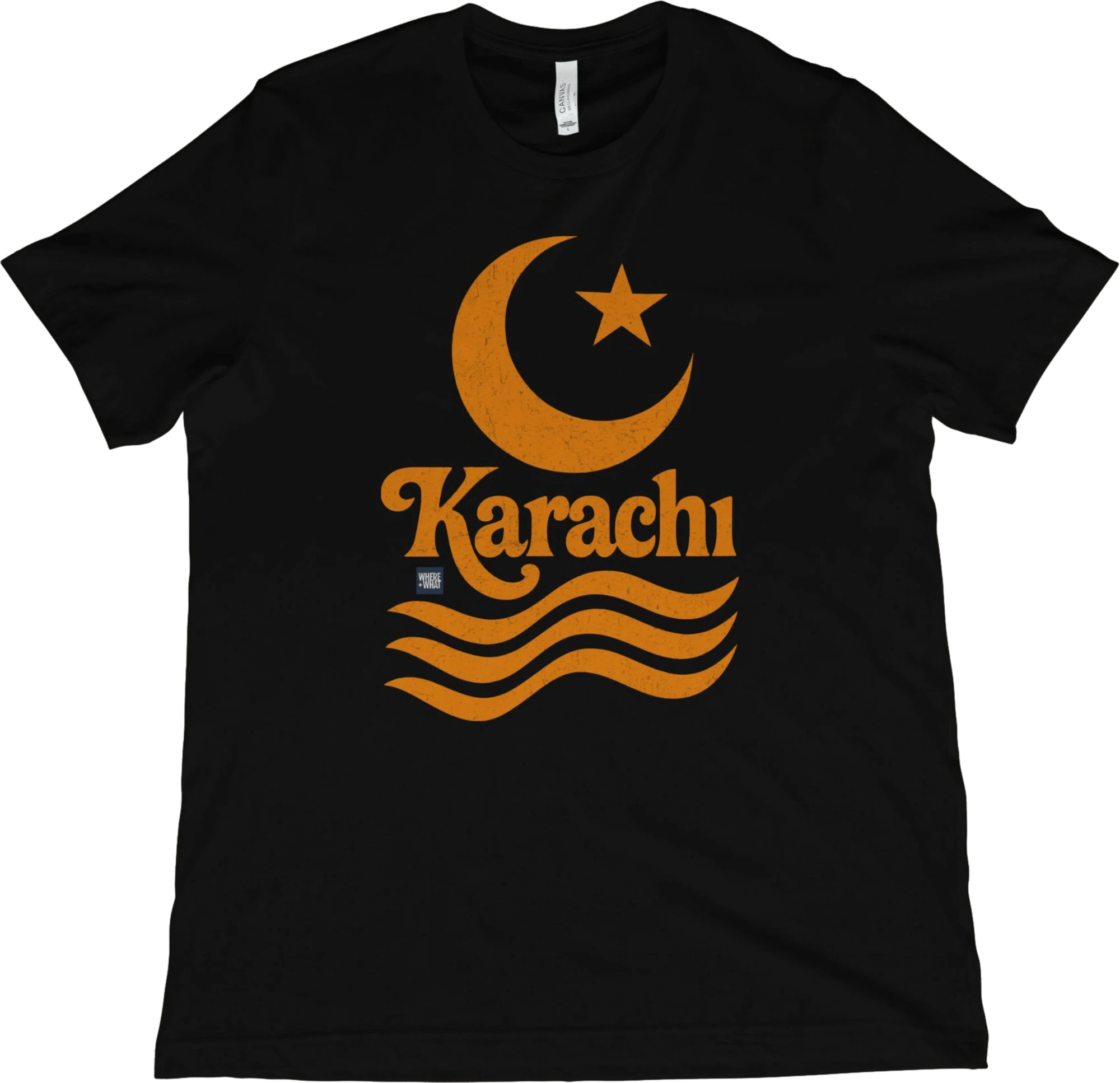 T-Shirt Black / XS Karachi Pakistan T-Shirt