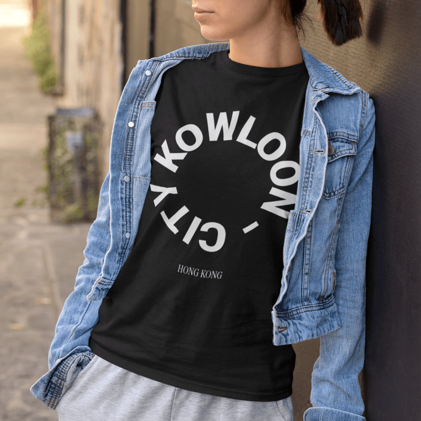 T-Shirt Black / XS Kowloon City - Hong Kong T-Shirt