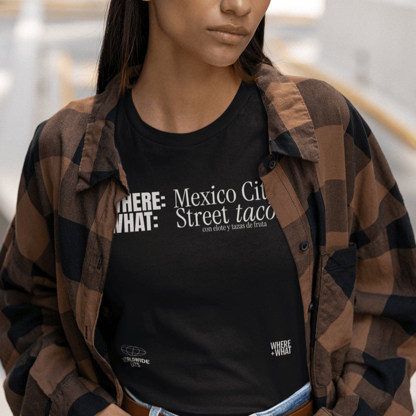 T-Shirt Black / XS Mexico City Street Tacos T-Shirt