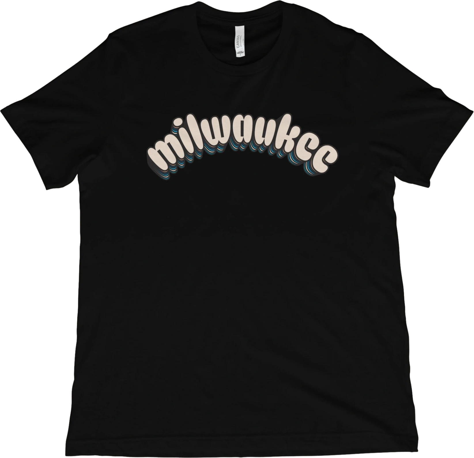 T-Shirt Black / XS Milwaukee Wisconsin T-Shirt