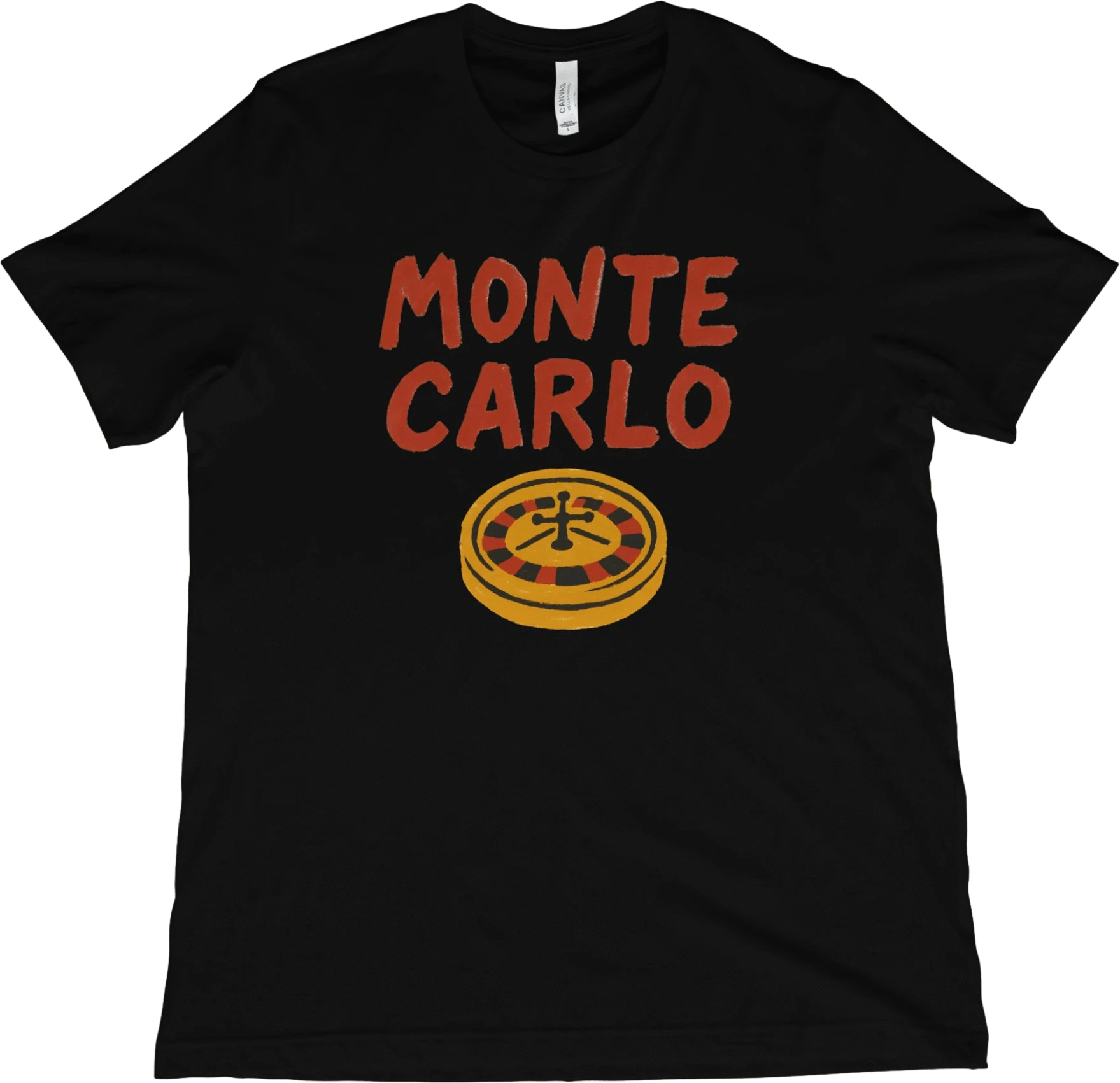T-Shirt Black / XS Monte Carlo Roulette T-Shirt