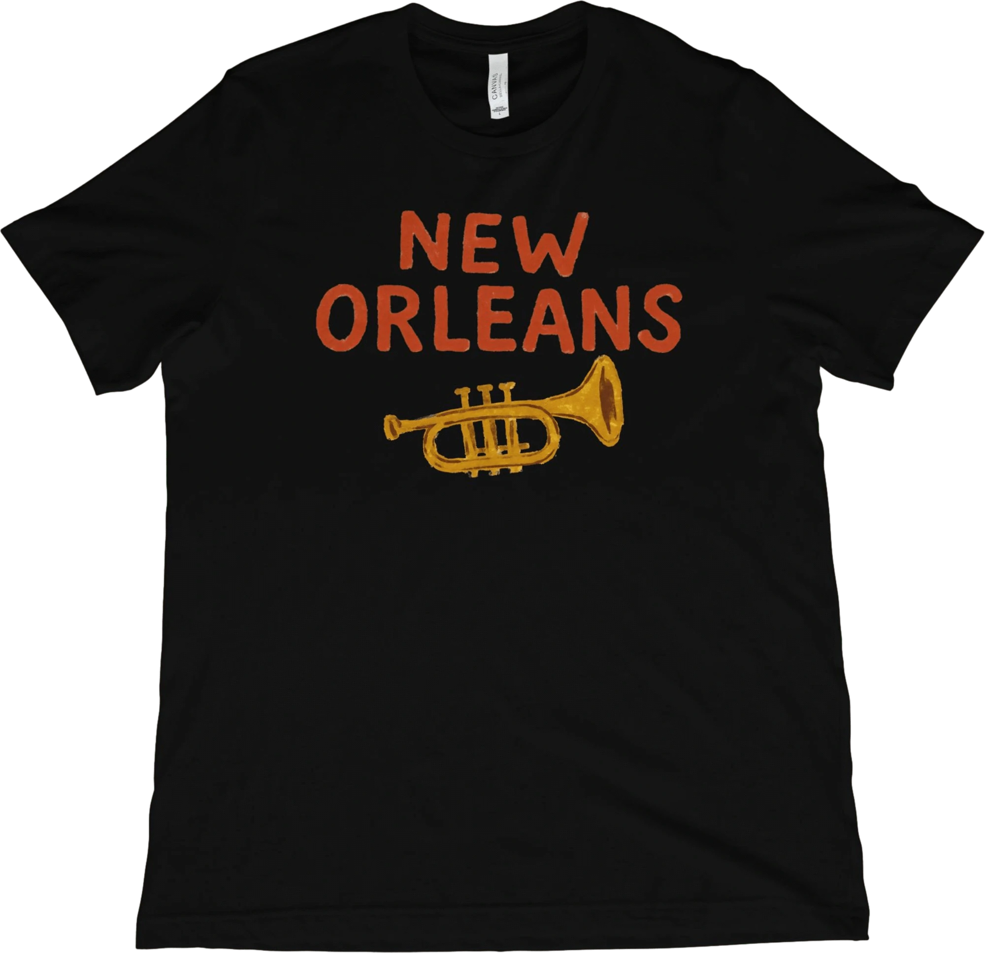 T-Shirt Black / XS New Orleans Louisiana Jazz T-Shirt