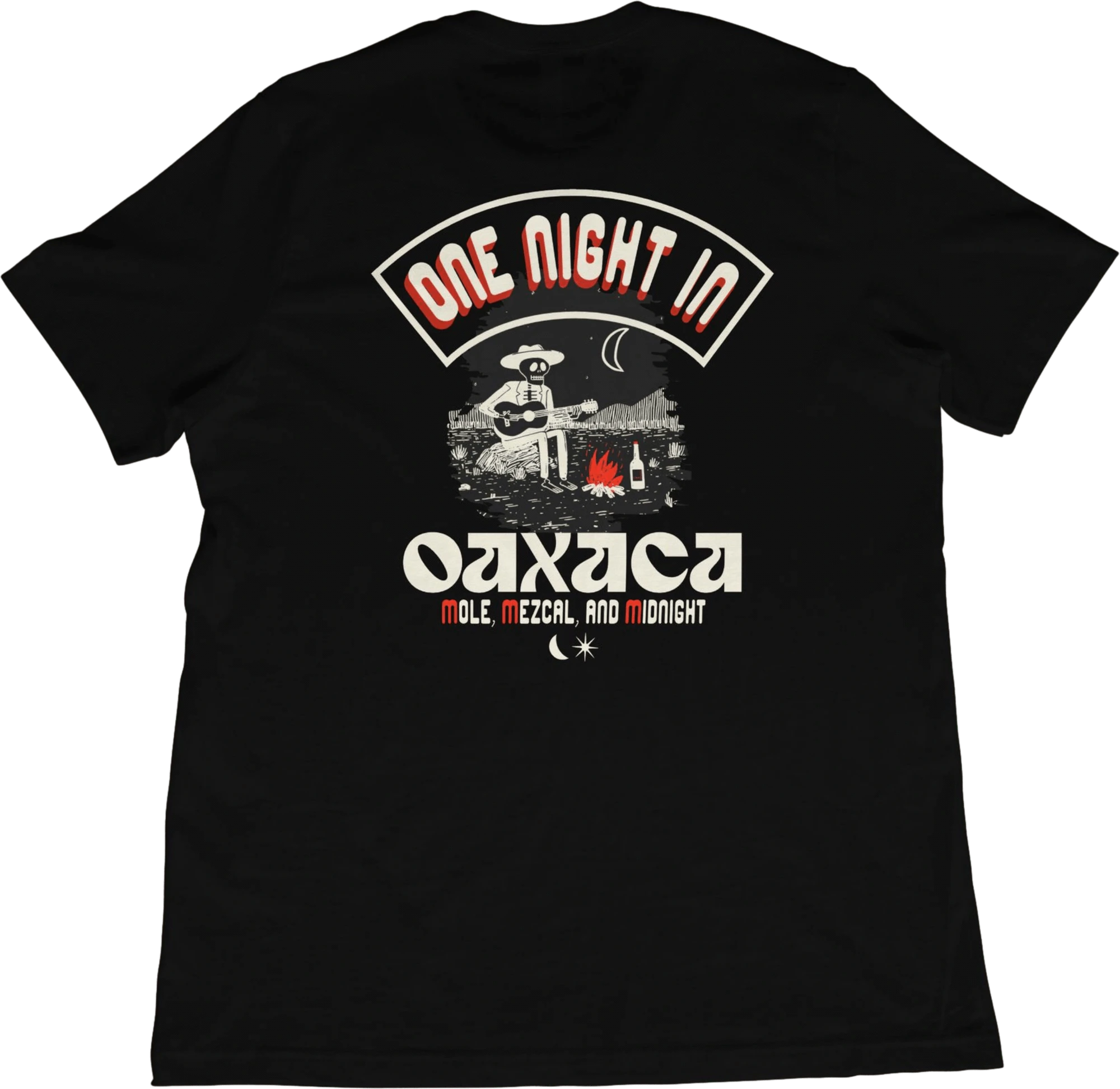 T-Shirt Black / XS Oaxaca One Night In T-Shirt