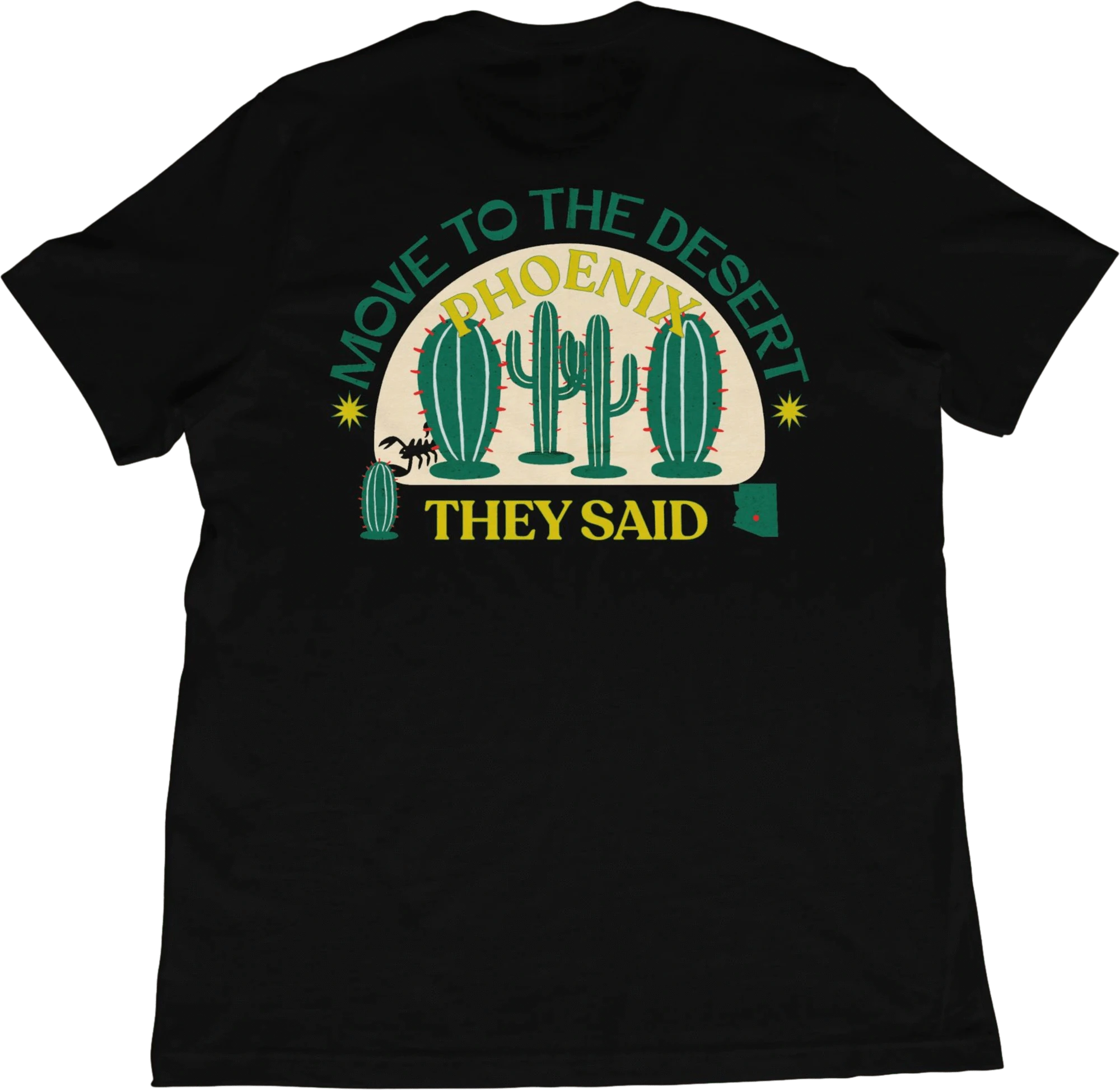 T-Shirt Black / XS Phoenix Desert T-Shirt