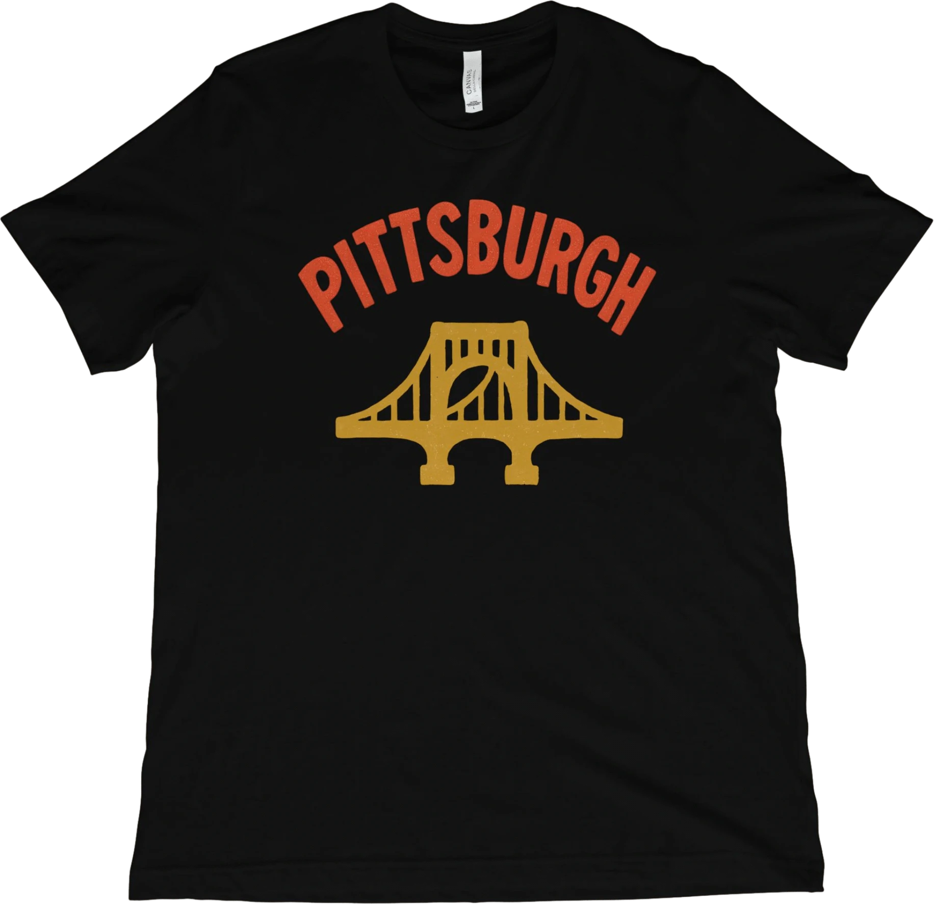 T-Shirt Black / XS Pittsburgh Steel Bridge T-Shirt