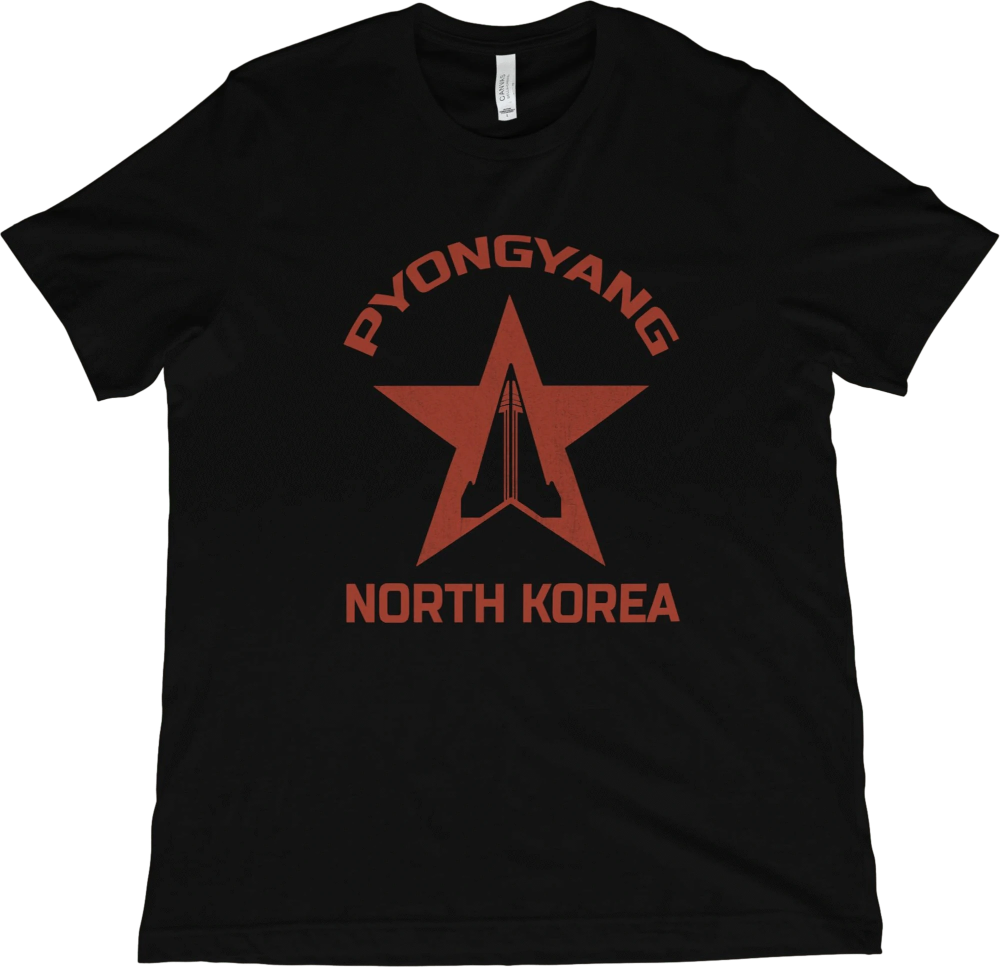 T-Shirt Black / XS Pyongyang North Korea T-Shirt
