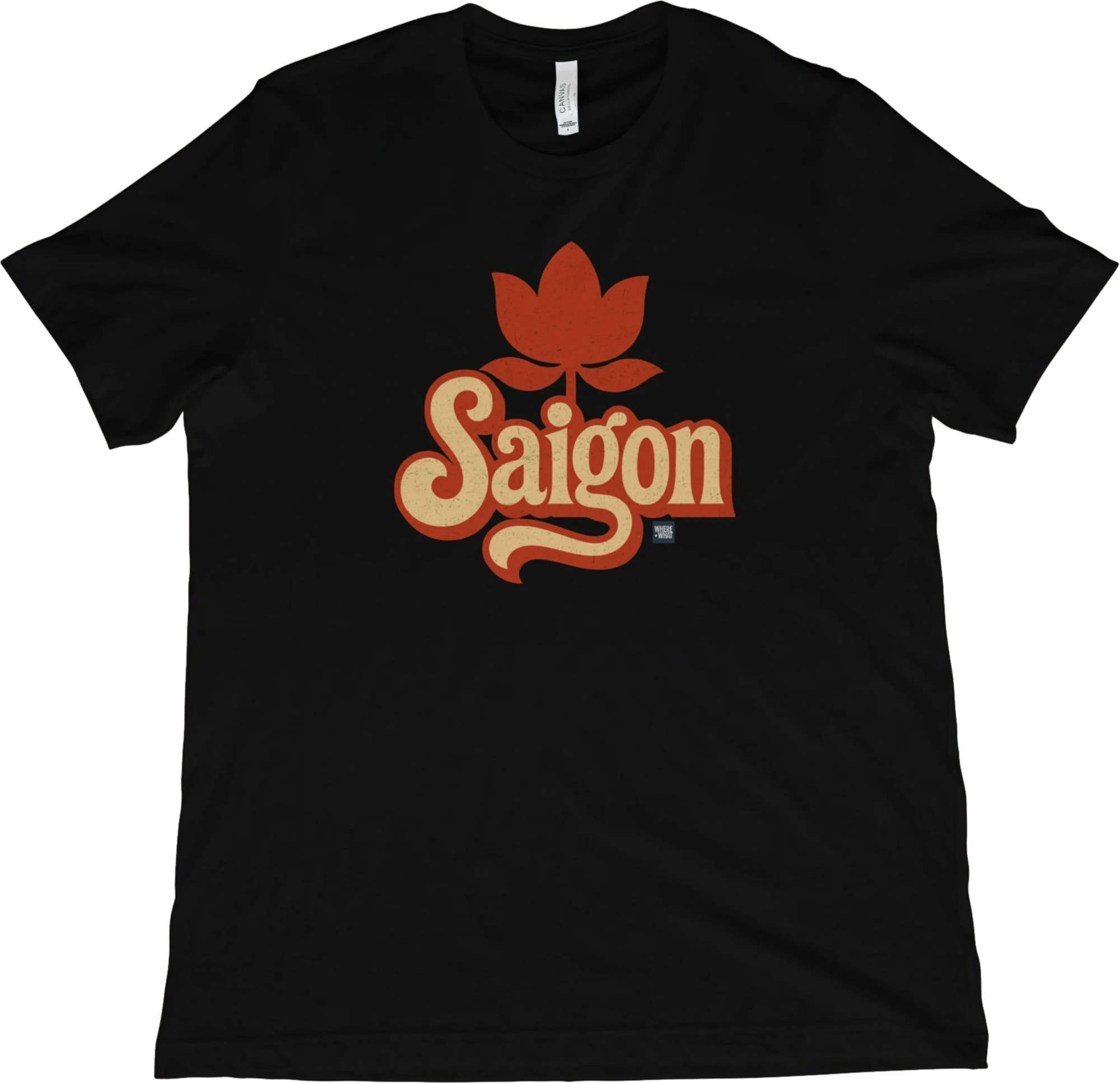 T-Shirt Black / XS Saigon Vietnam T-Shirt
