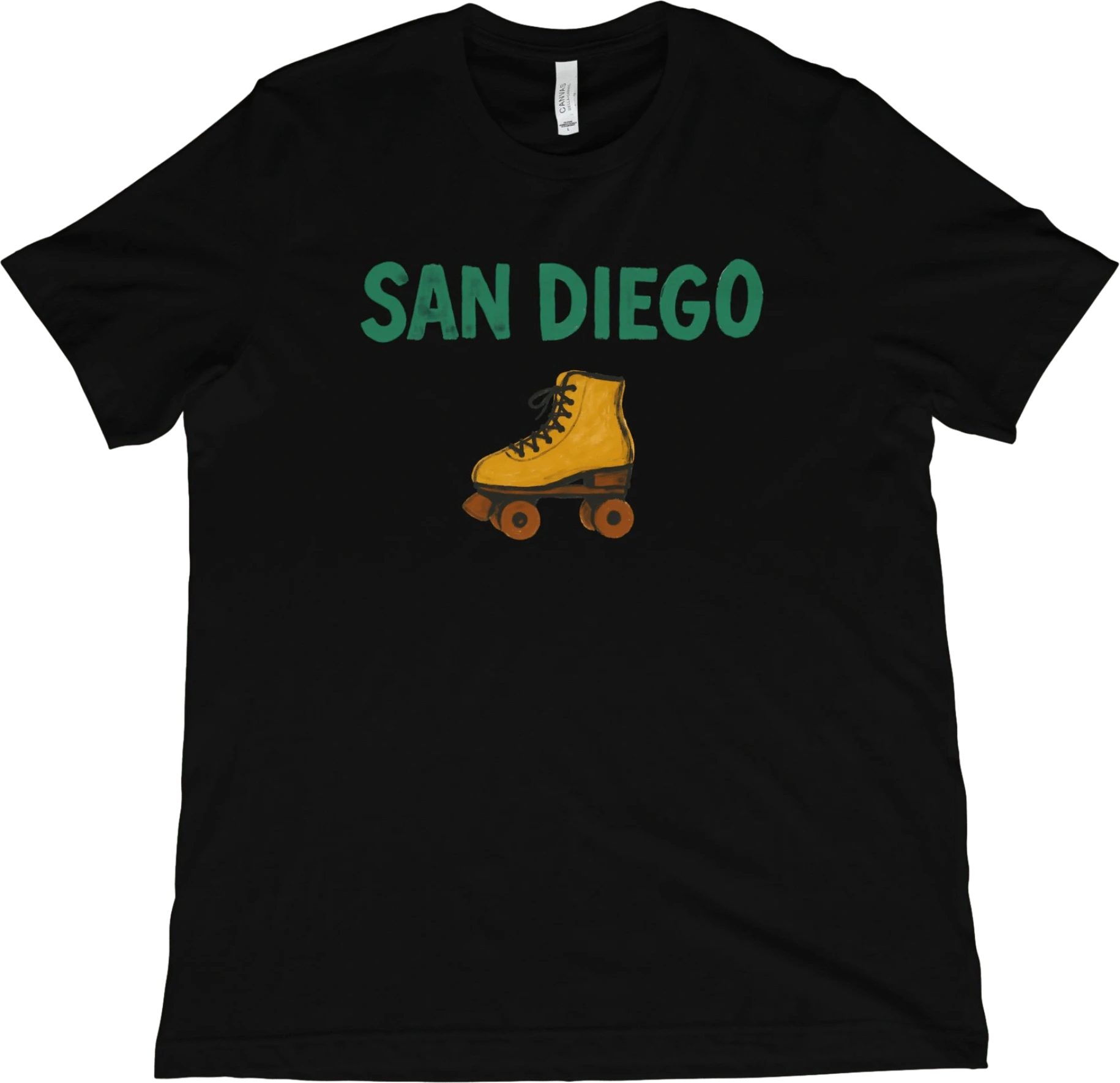 T-Shirt Black / XS San Diego Roller Skate T-Shirt