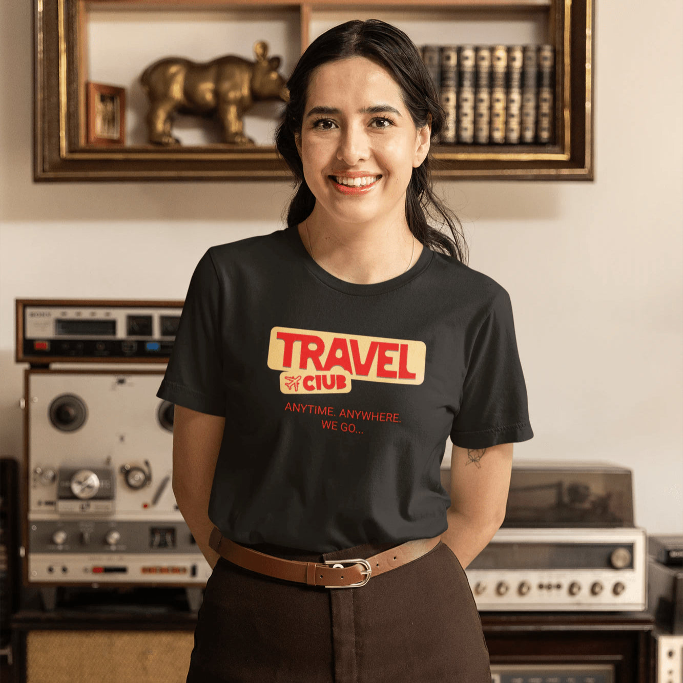 T-Shirt Black / XS Travel Club T-Shirt
