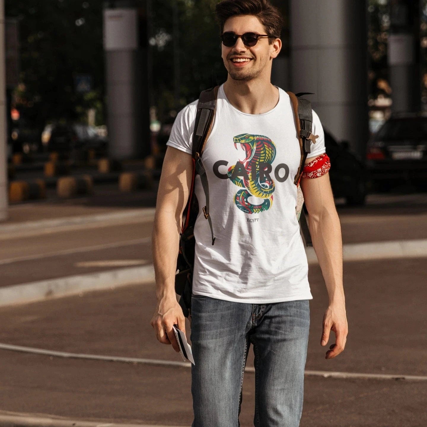 T-Shirt Cairo Egypt Cobra T-Shirt