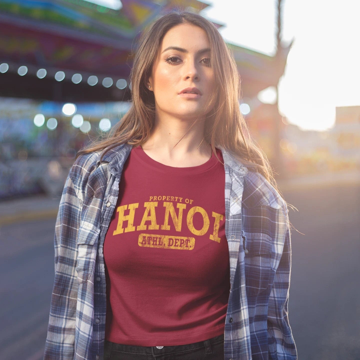 T-Shirt Canvas Red / XS Hanoi Athletic Department T-Shirt