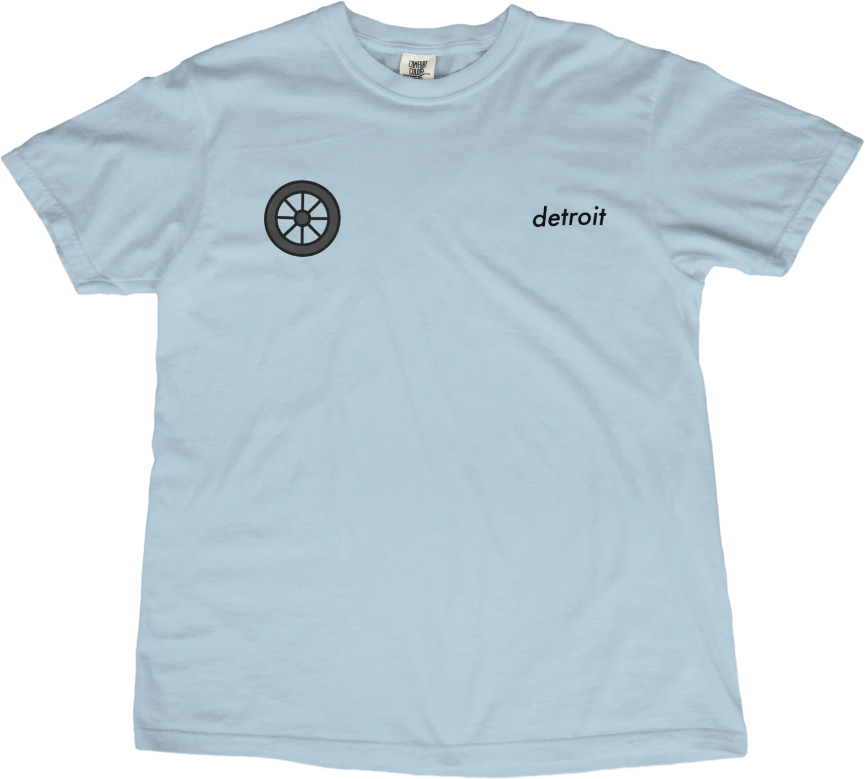 T-Shirt Chambray / S Detroit Wheel T-Shirt