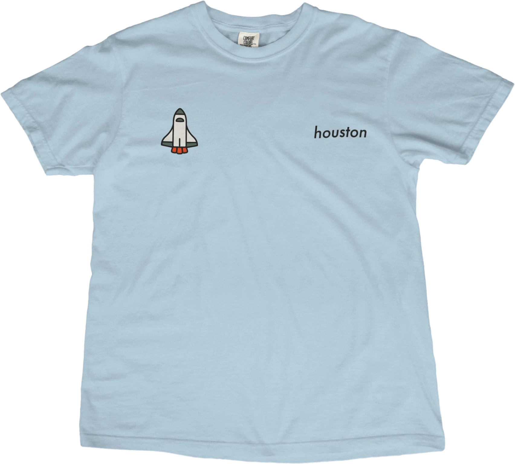 T-Shirt Chambray / S Houston Space Shuttle T-Shirt