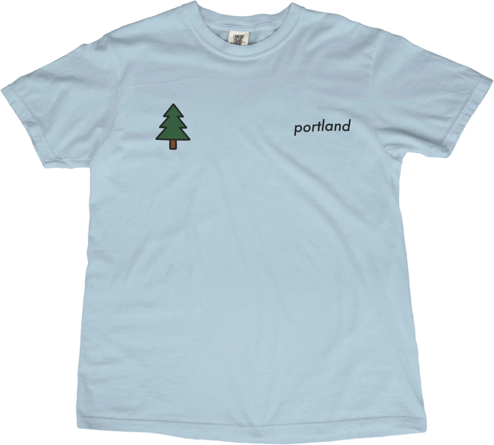 T-Shirt Chambray / S Portland Pine Tree T-Shirt