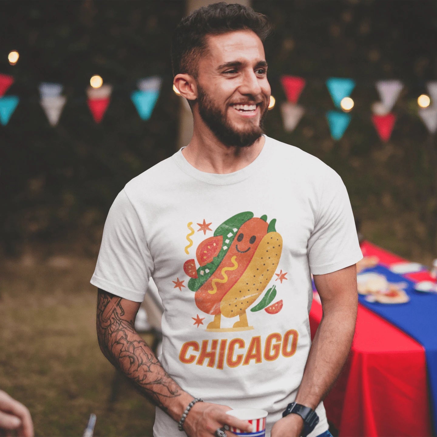 T-Shirt Chicago Dog T-Shirt