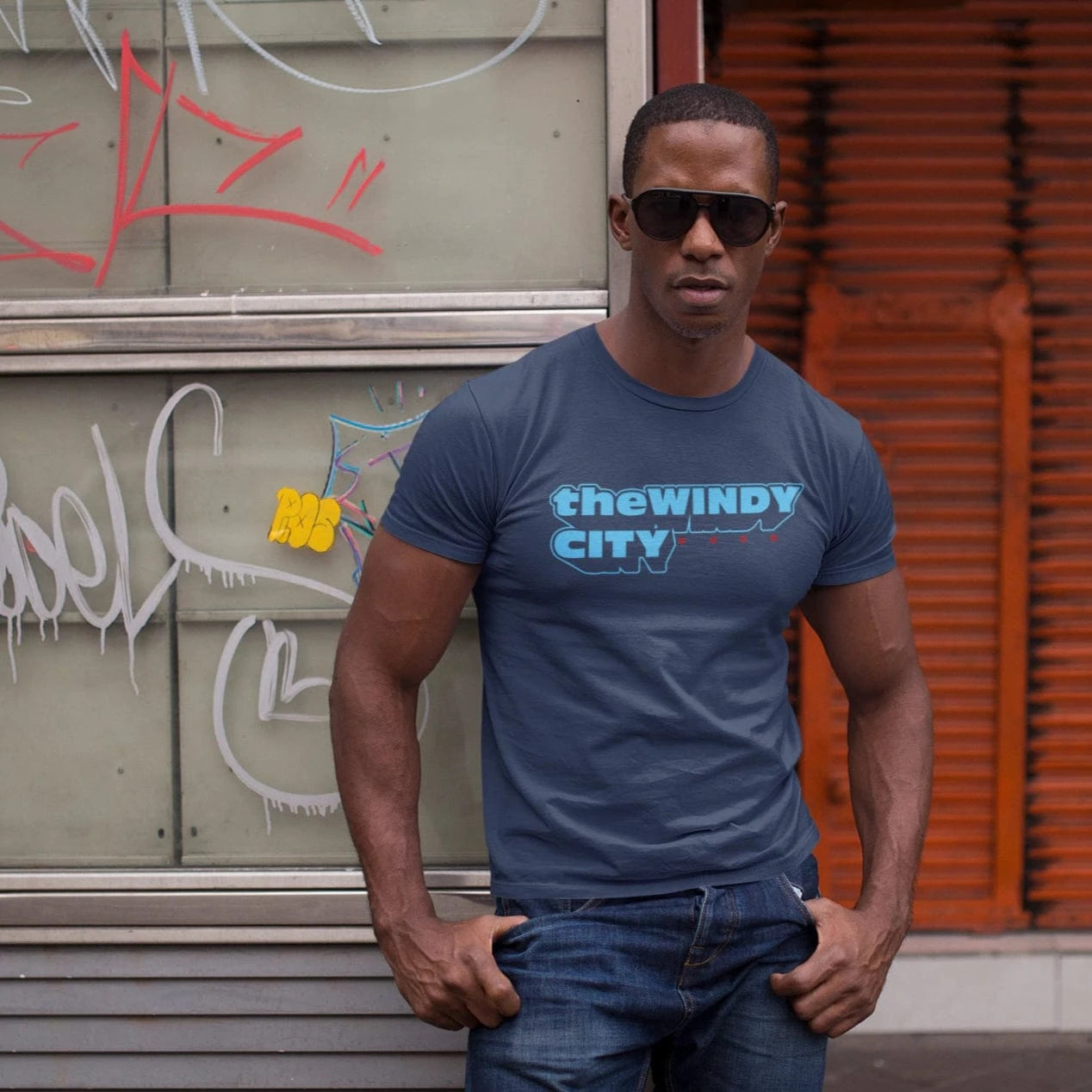 T-Shirt Chicago The Windy City T-Shirt