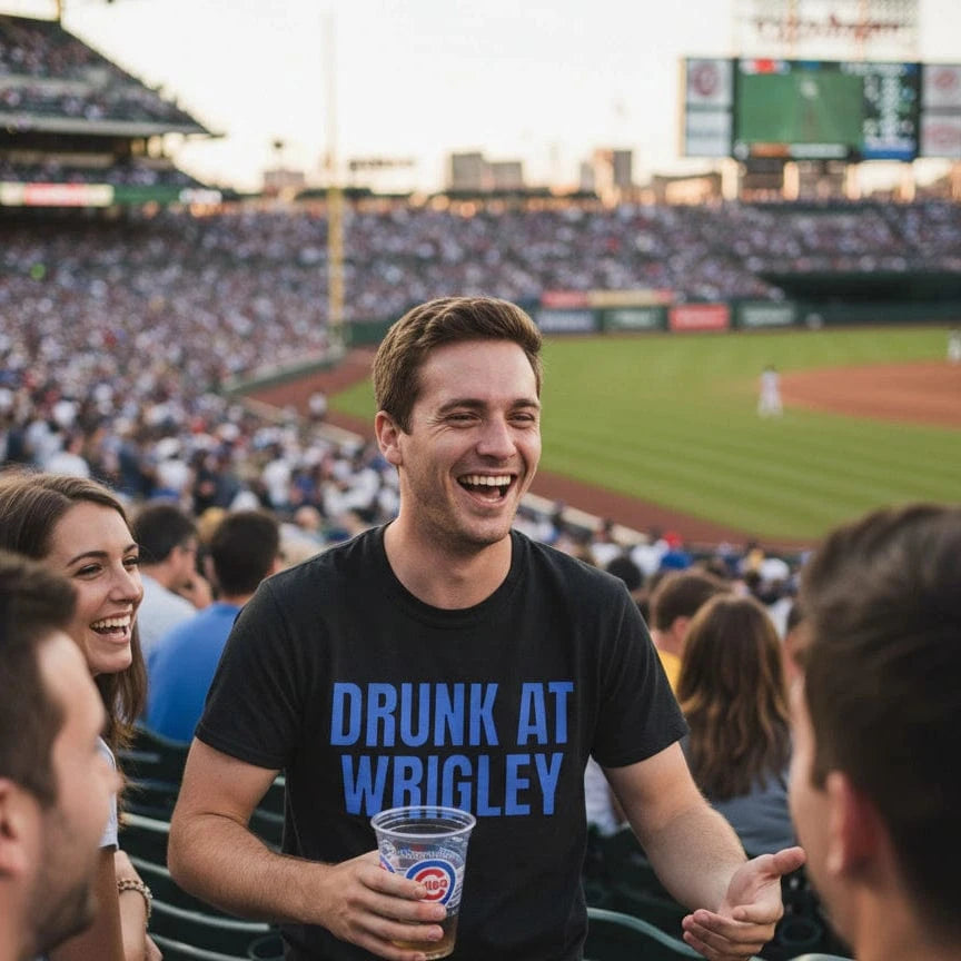 T-Shirt Drunk at Wrigley T-Shirt