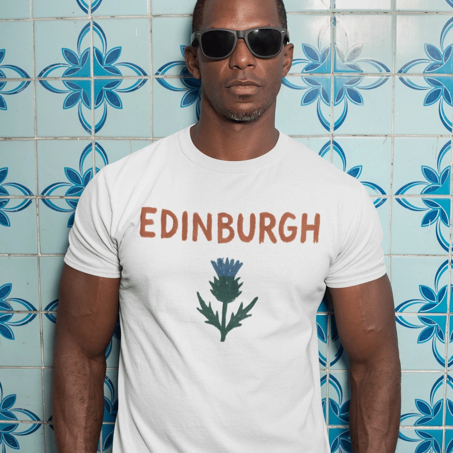 T-Shirt Edinburgh Scotland Thistle T-Shirt