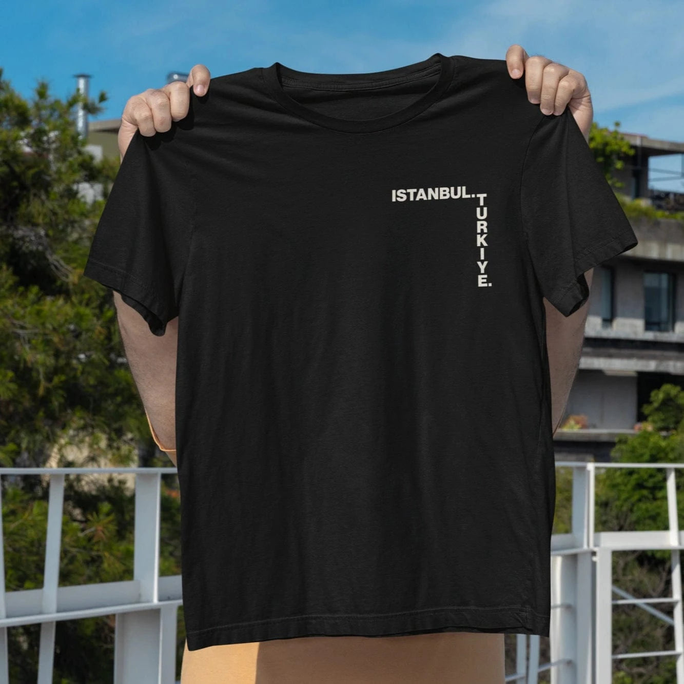 T-Shirt Istanbul Skyline T-Shirt – Türkiye Inspired Travel Tee