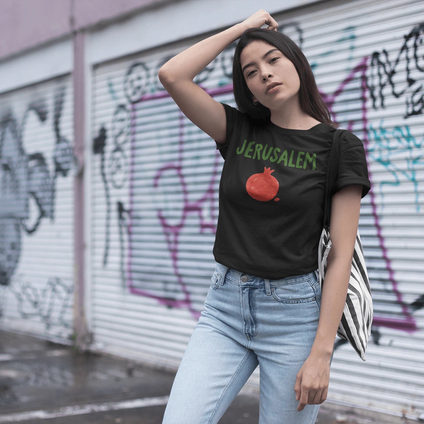 T-Shirt Jerusalem Pomegranate T-Shirt