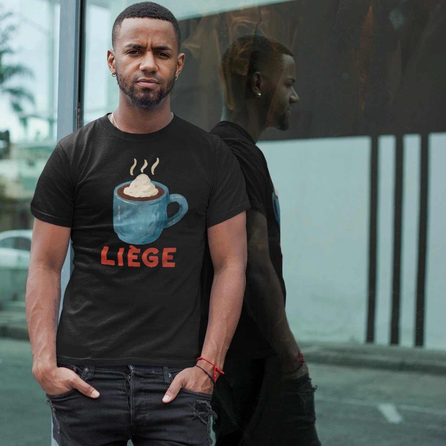 T-Shirt Liege Belgium Hot Chocolate T-Shirt