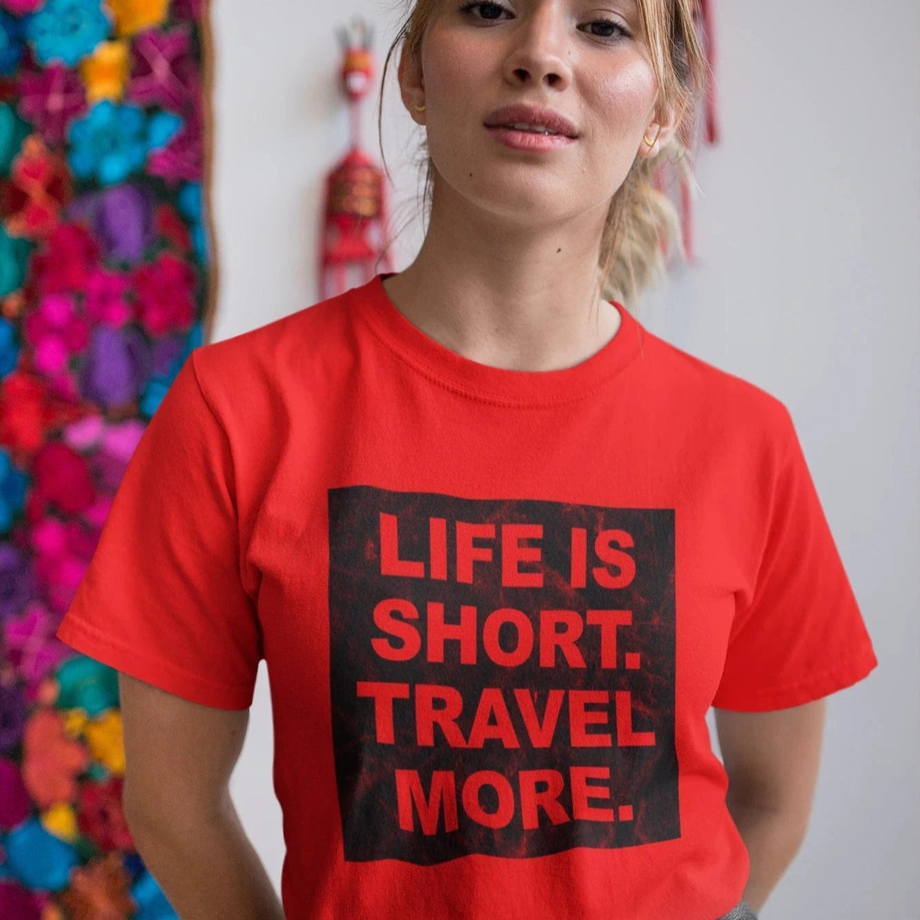 T-Shirt Life is Short. Travel More. T-Shirt