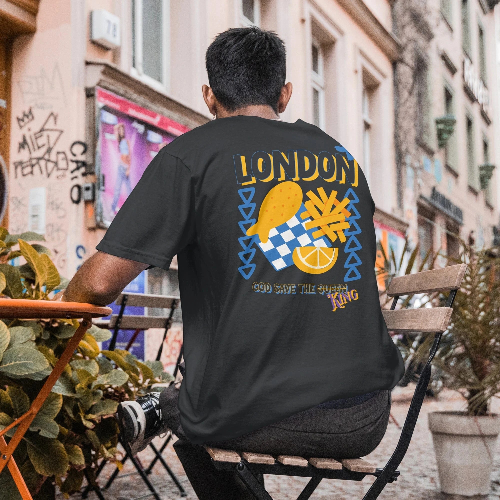 T-Shirt London Fish & Chips T-Shirt