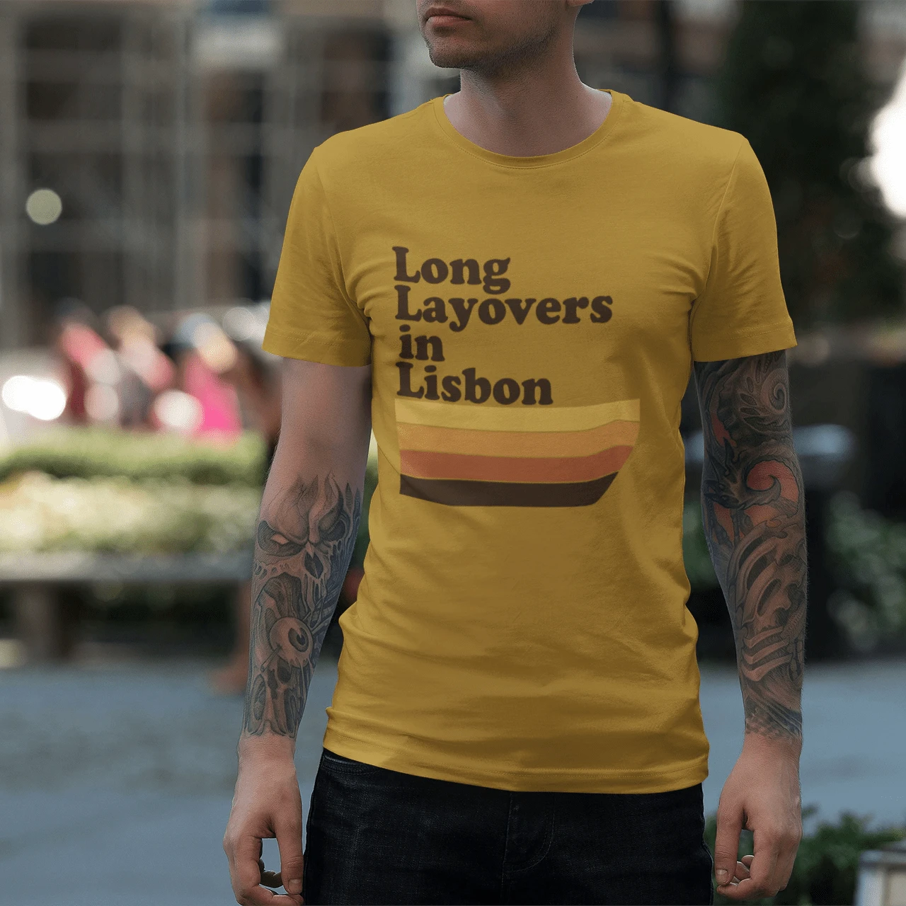 T-Shirt Long Layovers in Lisbon T-Shirt